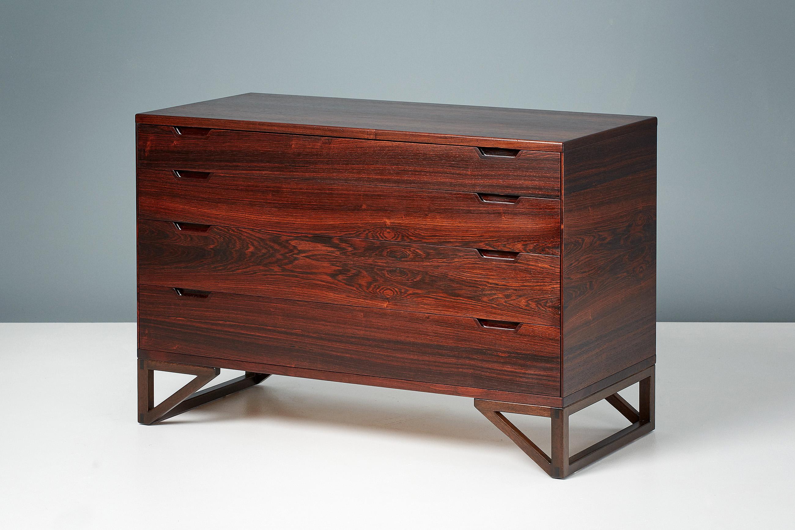 Rosewood Svend Langkilde Chest of Drawers, circa 1960