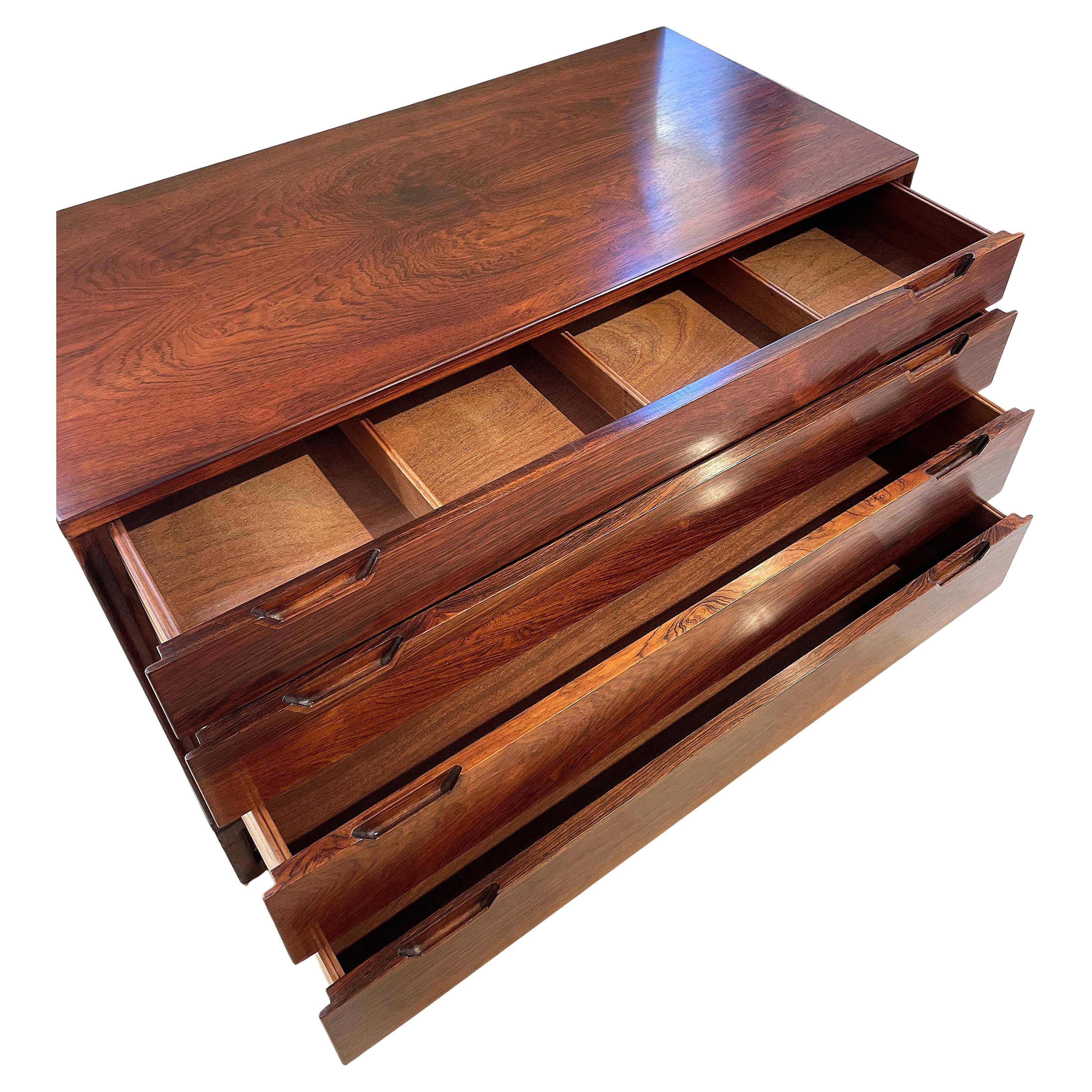 Mid-Century Modern Svend Langkilde chest of drawers For Sale