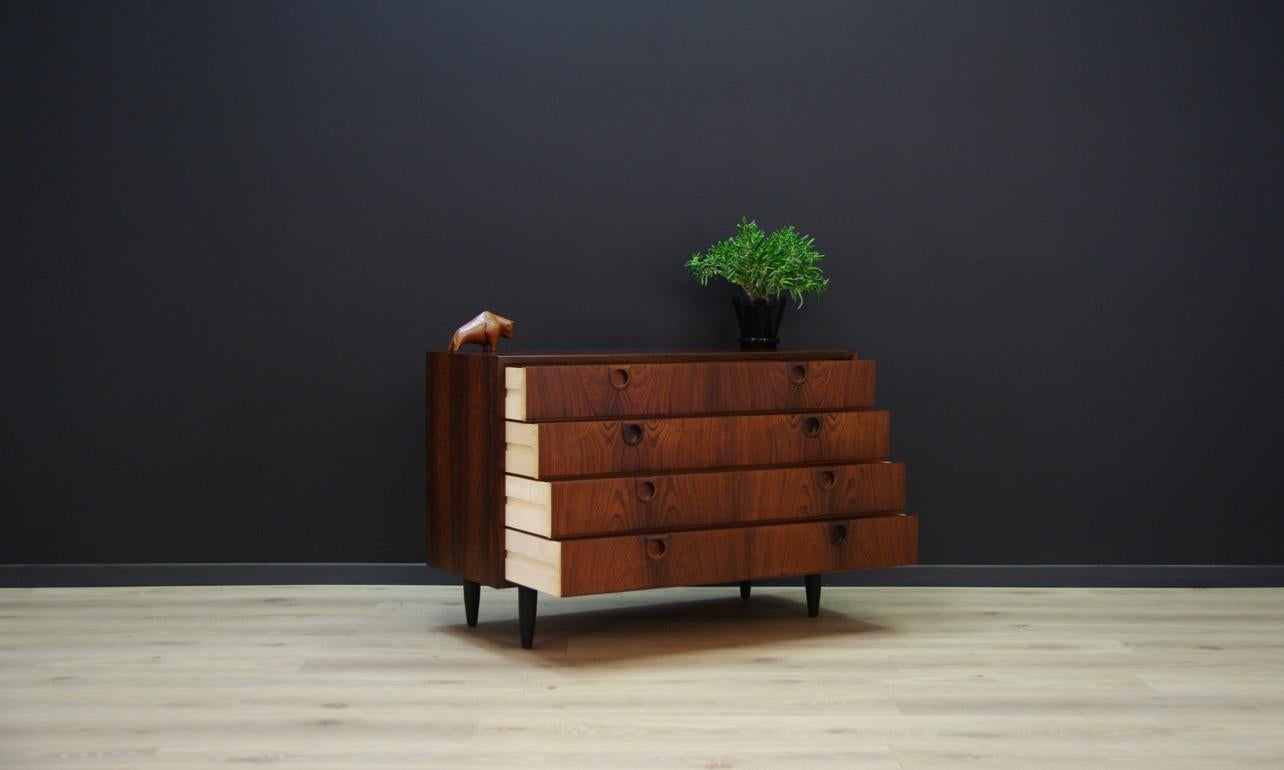 Svend Langkilde Chest of Drawers Rosewood Vintage In Good Condition In Szczecin, Zachodniopomorskie