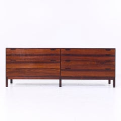Svend Langkilde Møbler Mid Century Danish Rosewood Lowboy Dresser