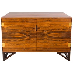 Svend Langkilde Rosewood and Brass Chest