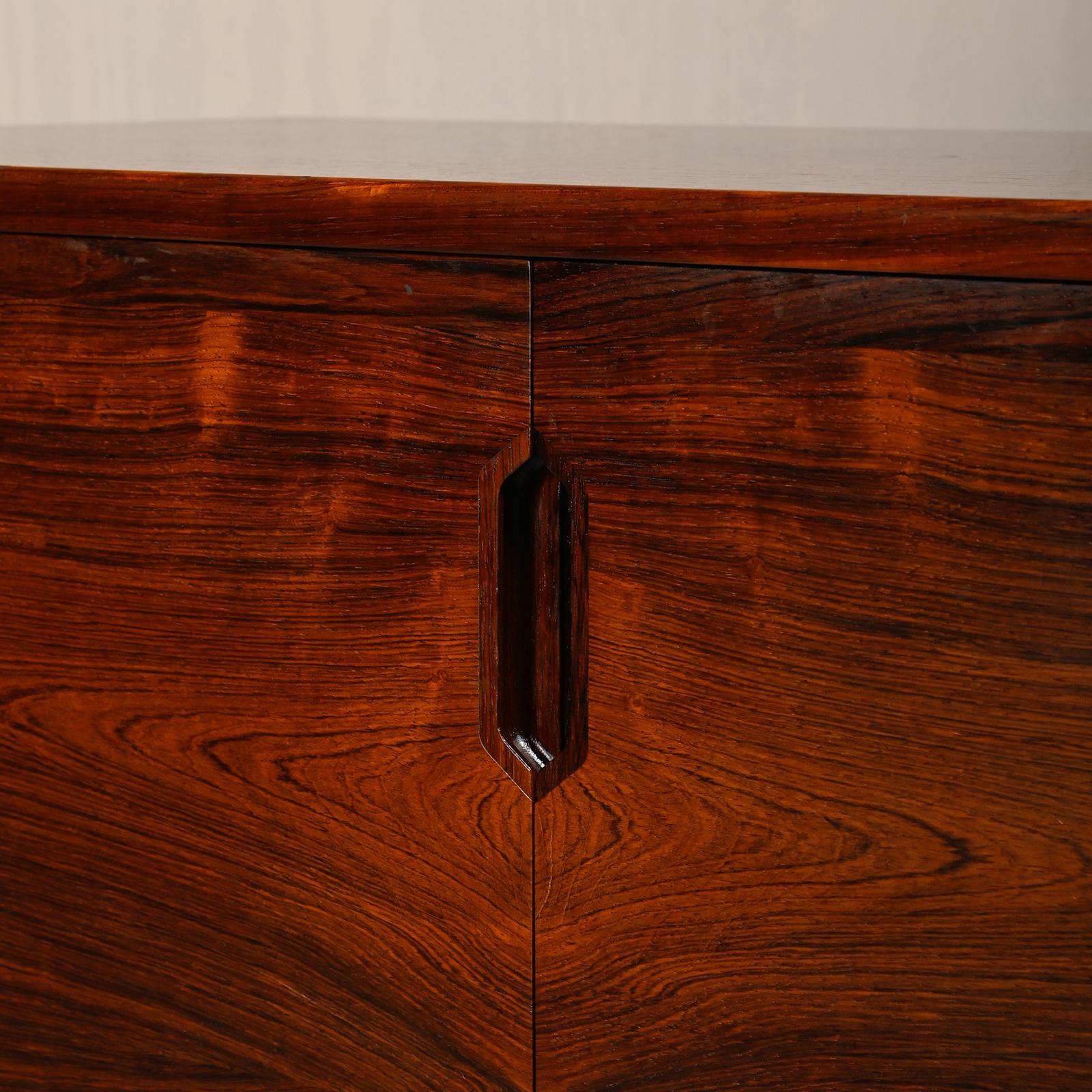 Svend Langkilde rosewood Cabinet for Illums Bolighus, Denmark 1960s 3