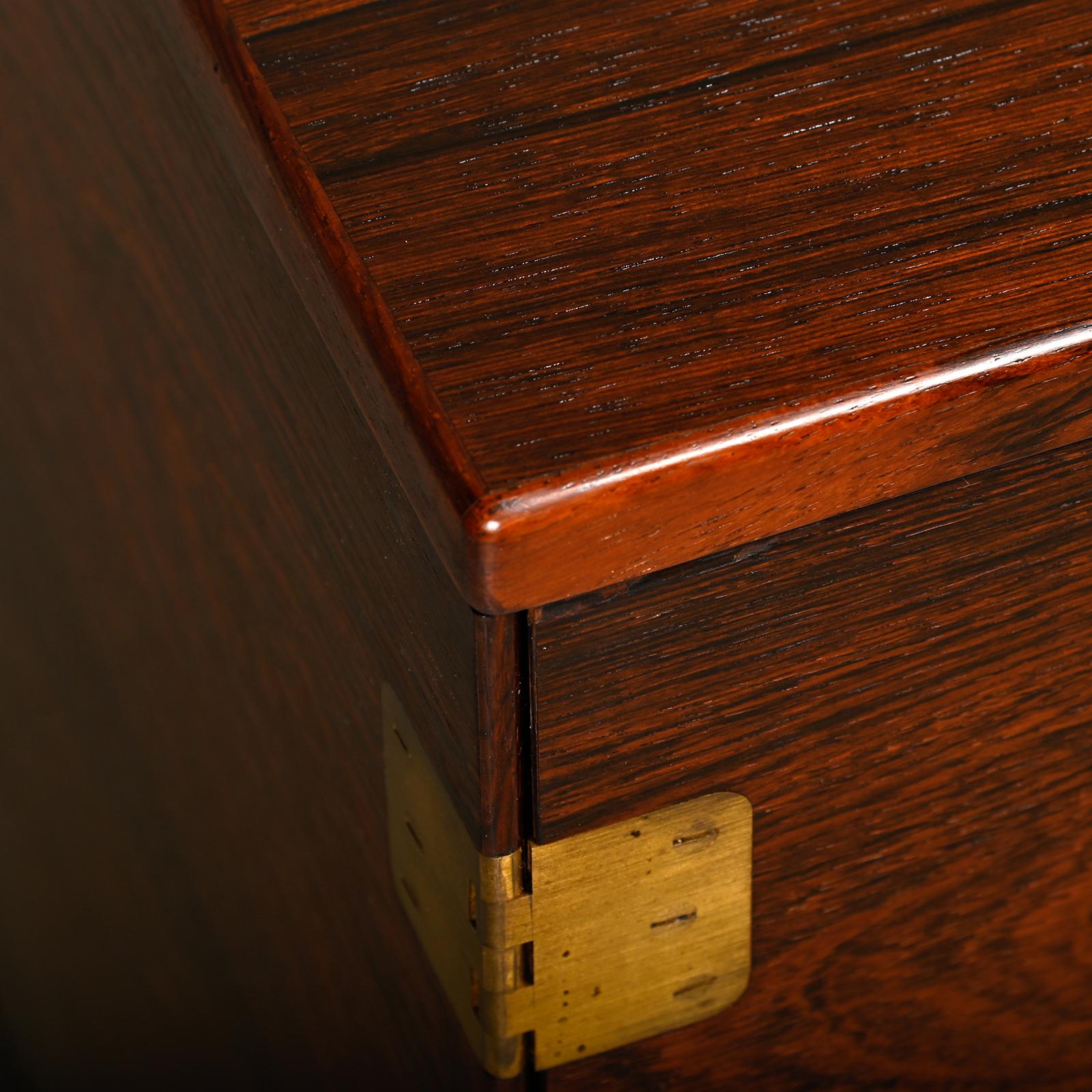 Cabinet in legno di rosa di Svend Langkilde per Illums Bolighus, Danimarca anni '60 in vendita 7