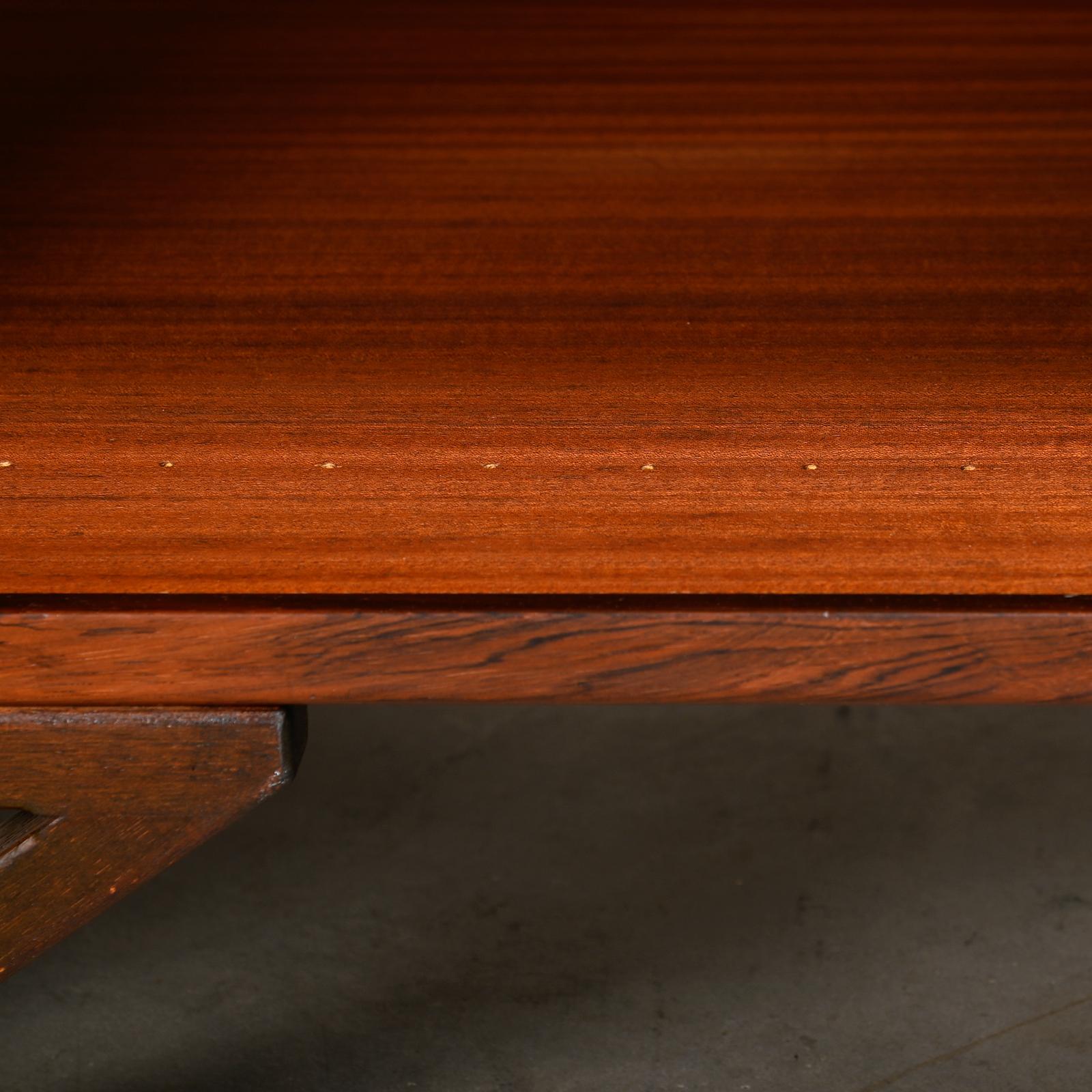 Cabinet in legno di rosa di Svend Langkilde per Illums Bolighus, Danimarca anni '60 in vendita 8