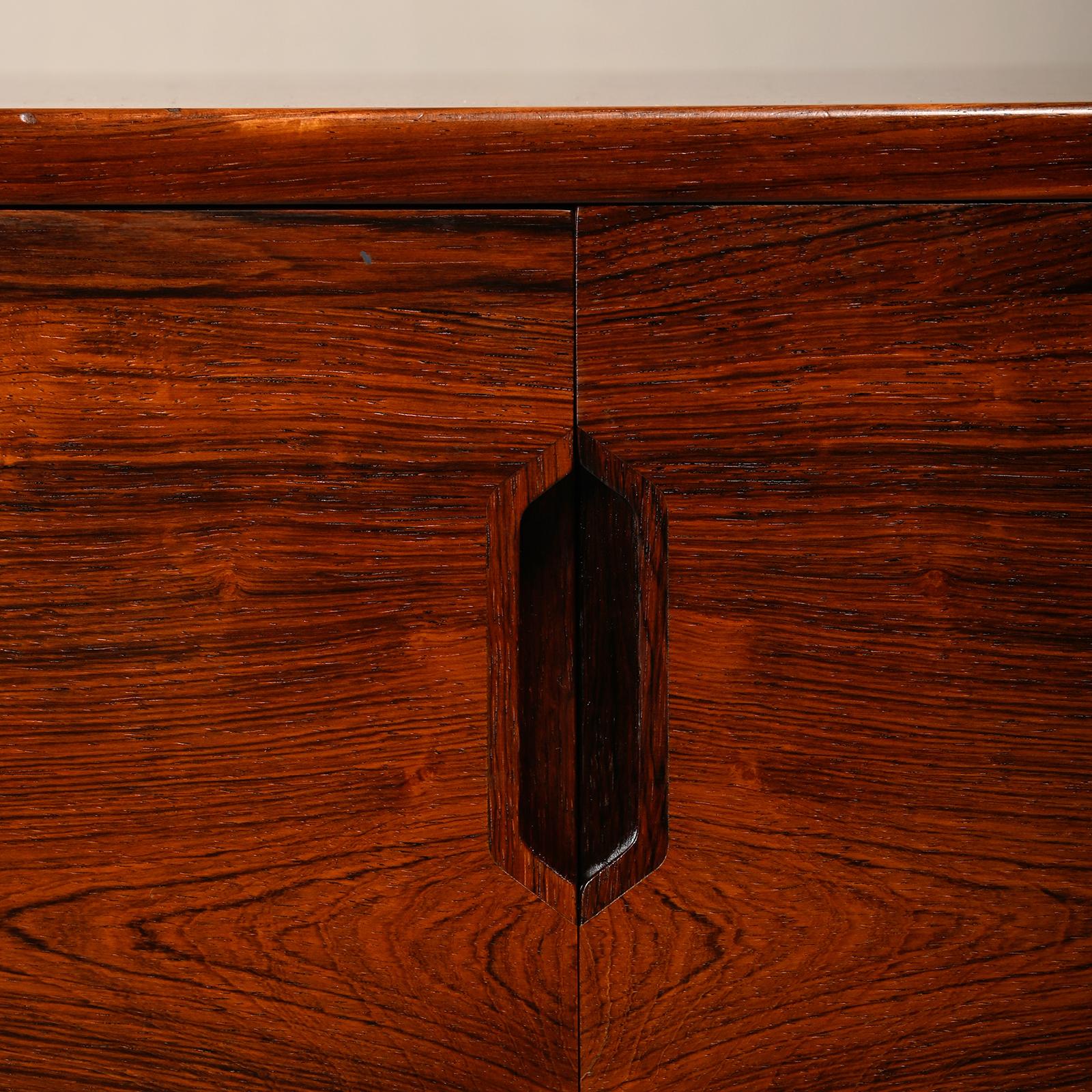 Svend Langkilde rosewood Cabinet for Illums Bolighus, Denmark 1960s 10