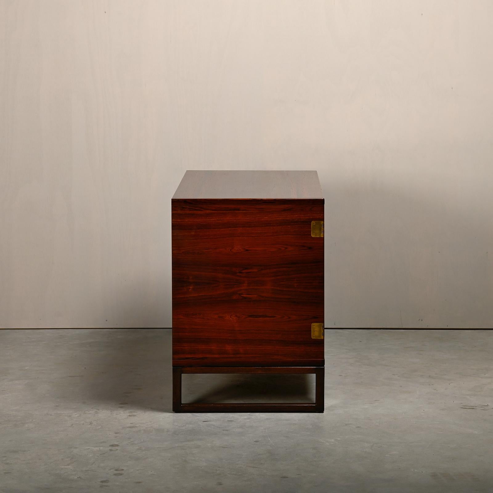 Mid-20th Century Svend Langkilde rosewood Cabinet for Illums Bolighus, Denmark 1960s