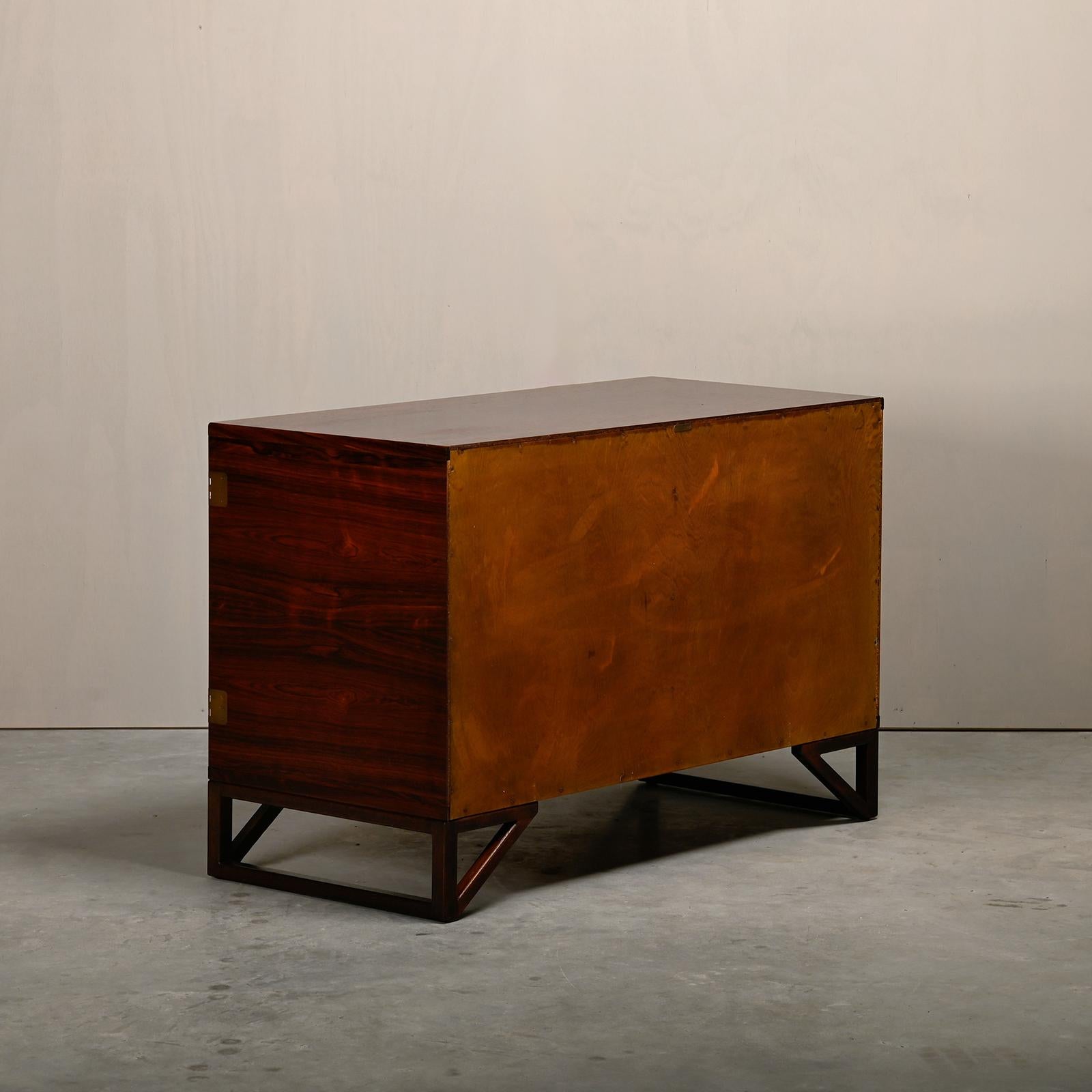 Hardwood Svend Langkilde rosewood Cabinet for Illums Bolighus, Denmark 1960s