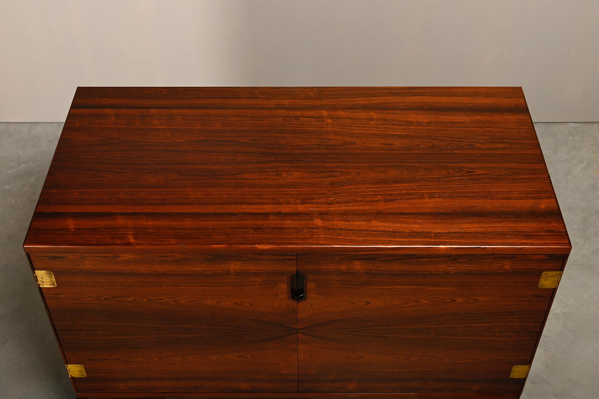 Svend Langkilde rosewood Cabinet for Illums Bolighus, Denmark 1960s 2