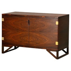 Cabinet in legno di rosa di Svend Langkilde per Illums Bolighus, Danimarca anni '60