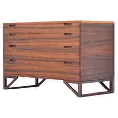 Retro Svend Langkilde Rosewood Chest of Drawers Illums Bolighus Denmark 1960