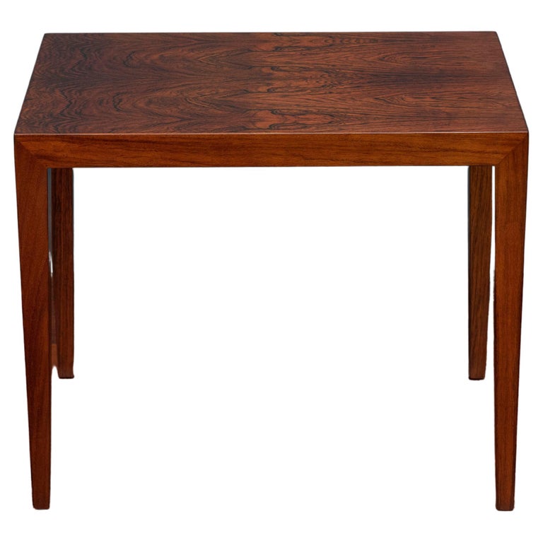 Svend Langkilde Rosewood Side Table For Sale