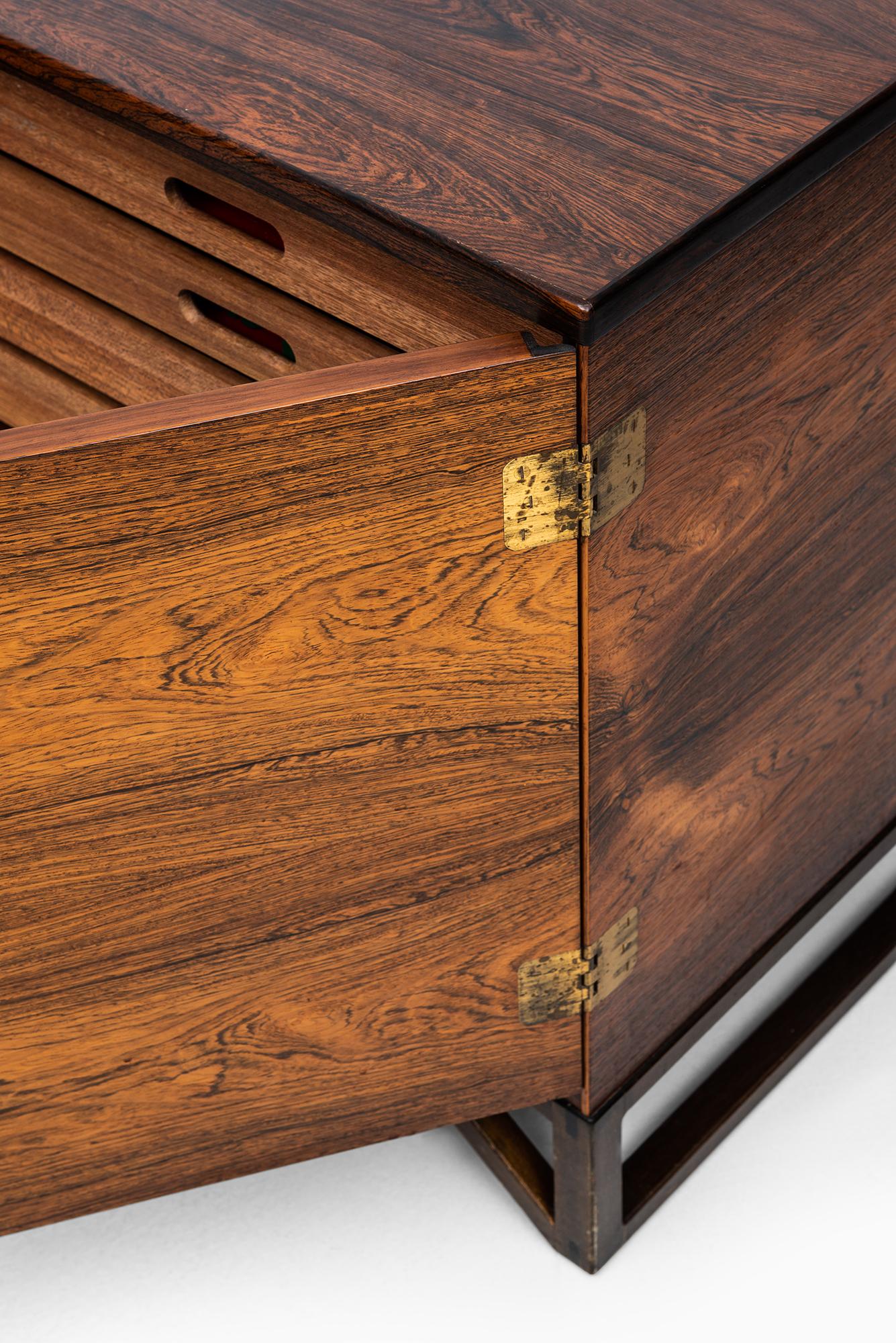 Brass Svend Langkilde Sideboards by Langkilde Møbler in Denmark