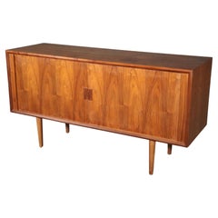 Svend Larsen Designed Tambour Door Sideboard