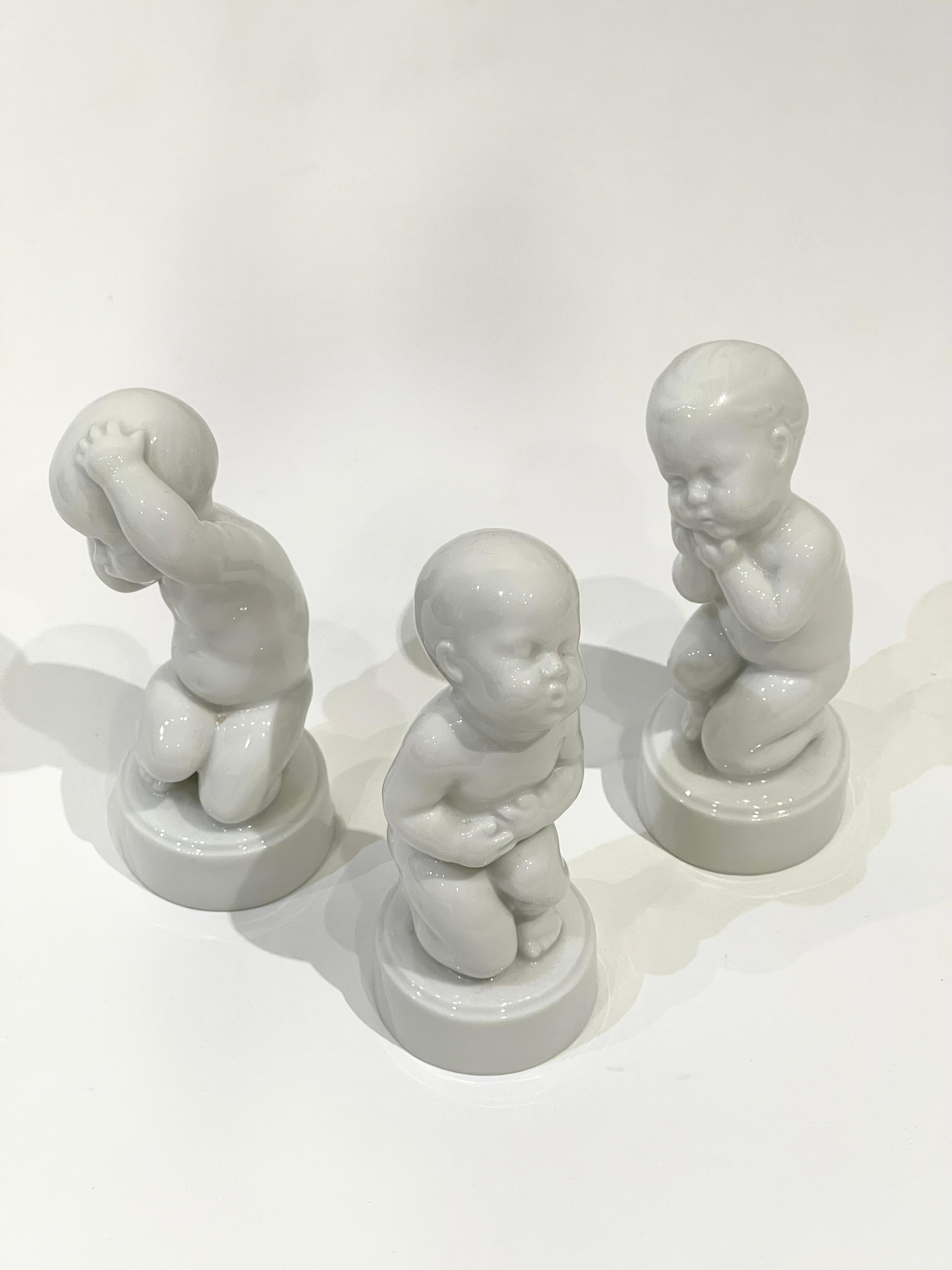 Fin du 20e siècle Figurines en porcelaine Svend Lindhart en vente