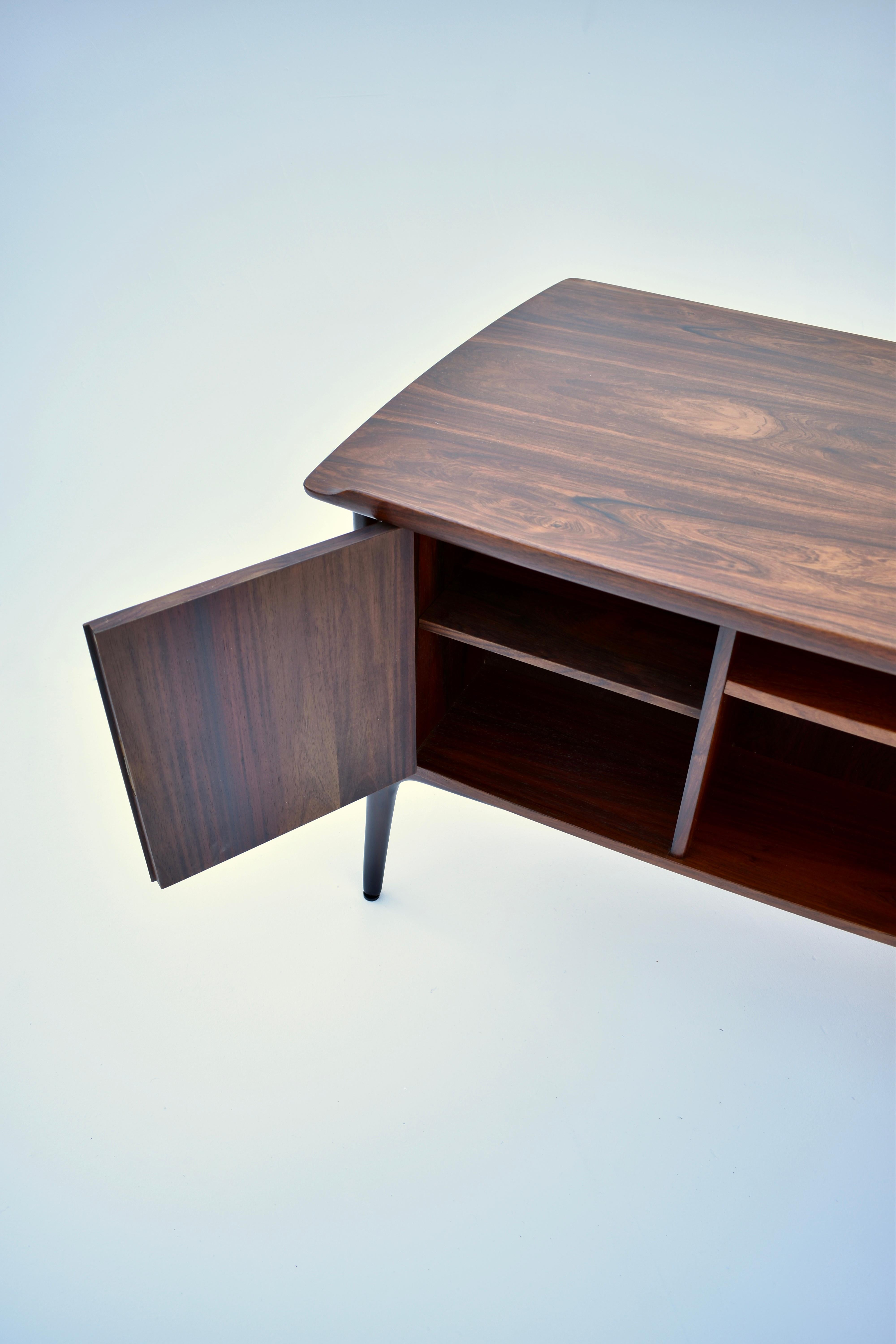 Svend Madsen Rosewood Desk For H.P Hansen 11