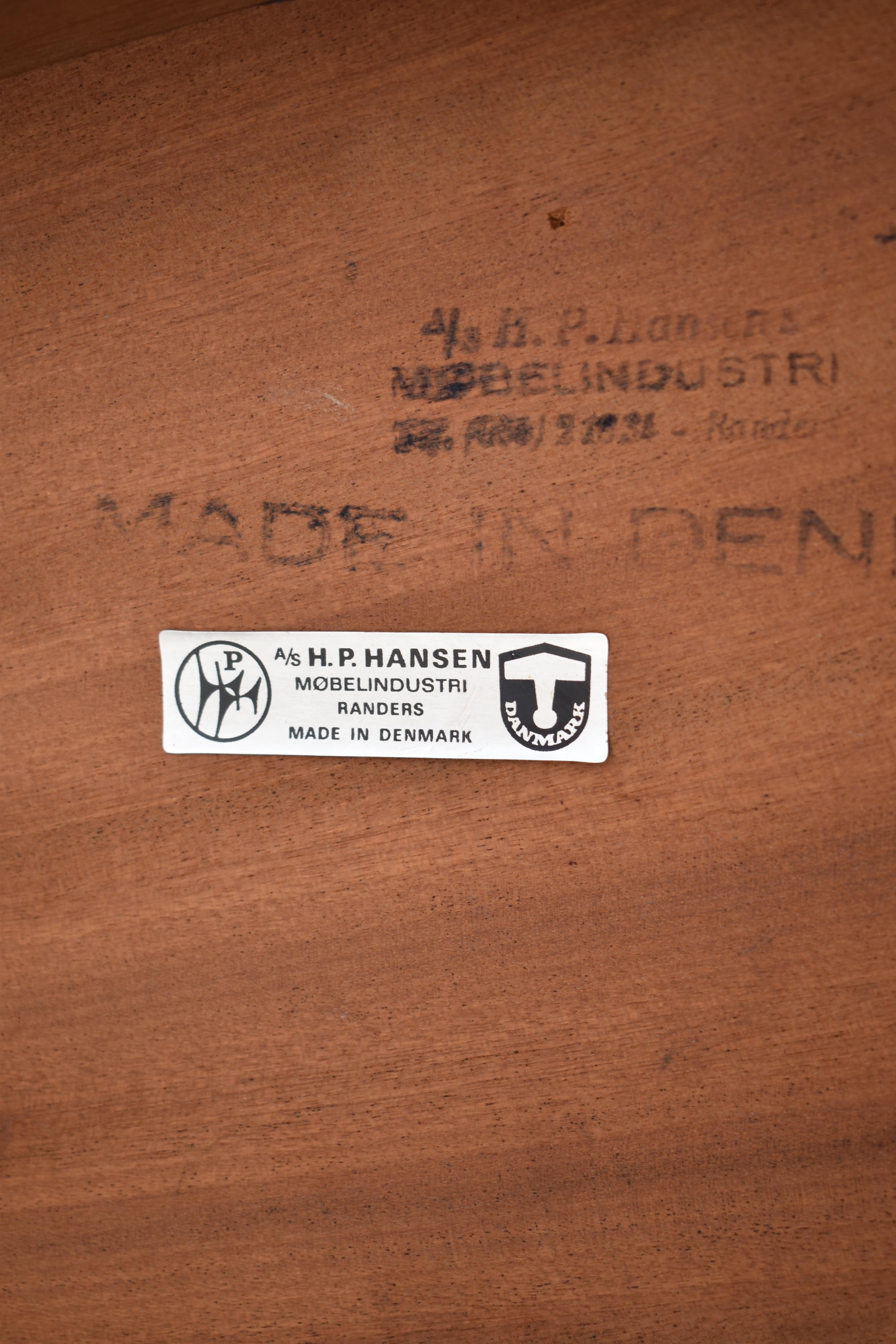 Svend Madsen Rosewood Desk For H.P Hansen 14