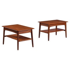 Set di tavolini in teak danese di Svend Madsen per Karl Lindegaard