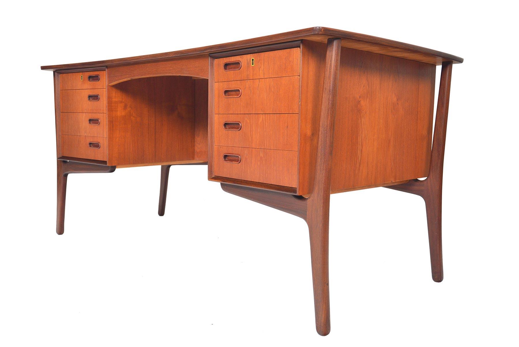 Svend Madsen Model 20 Teak Executive Desk 3