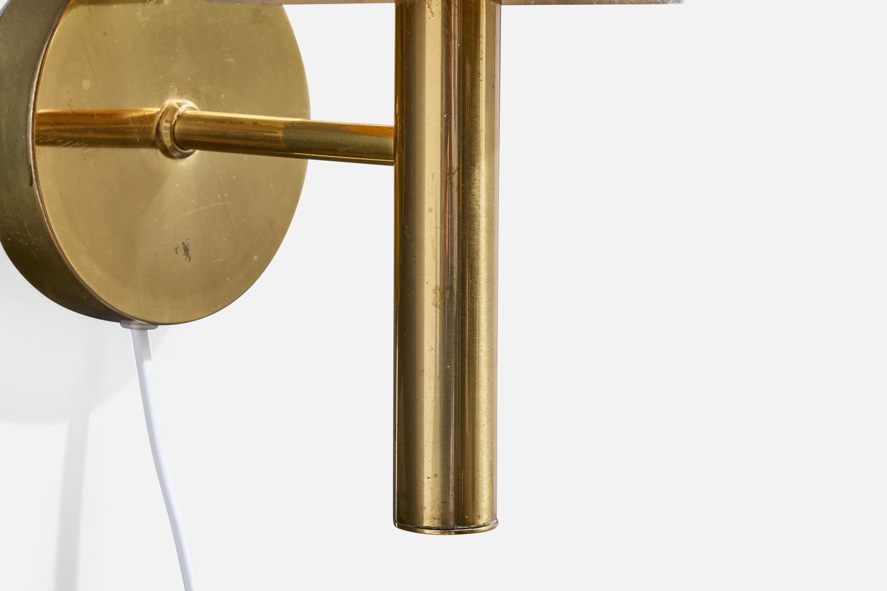 Svend Mejlstrøm, Apliques, Latón, Papel, Dinamarca, Años 50 en venta 1