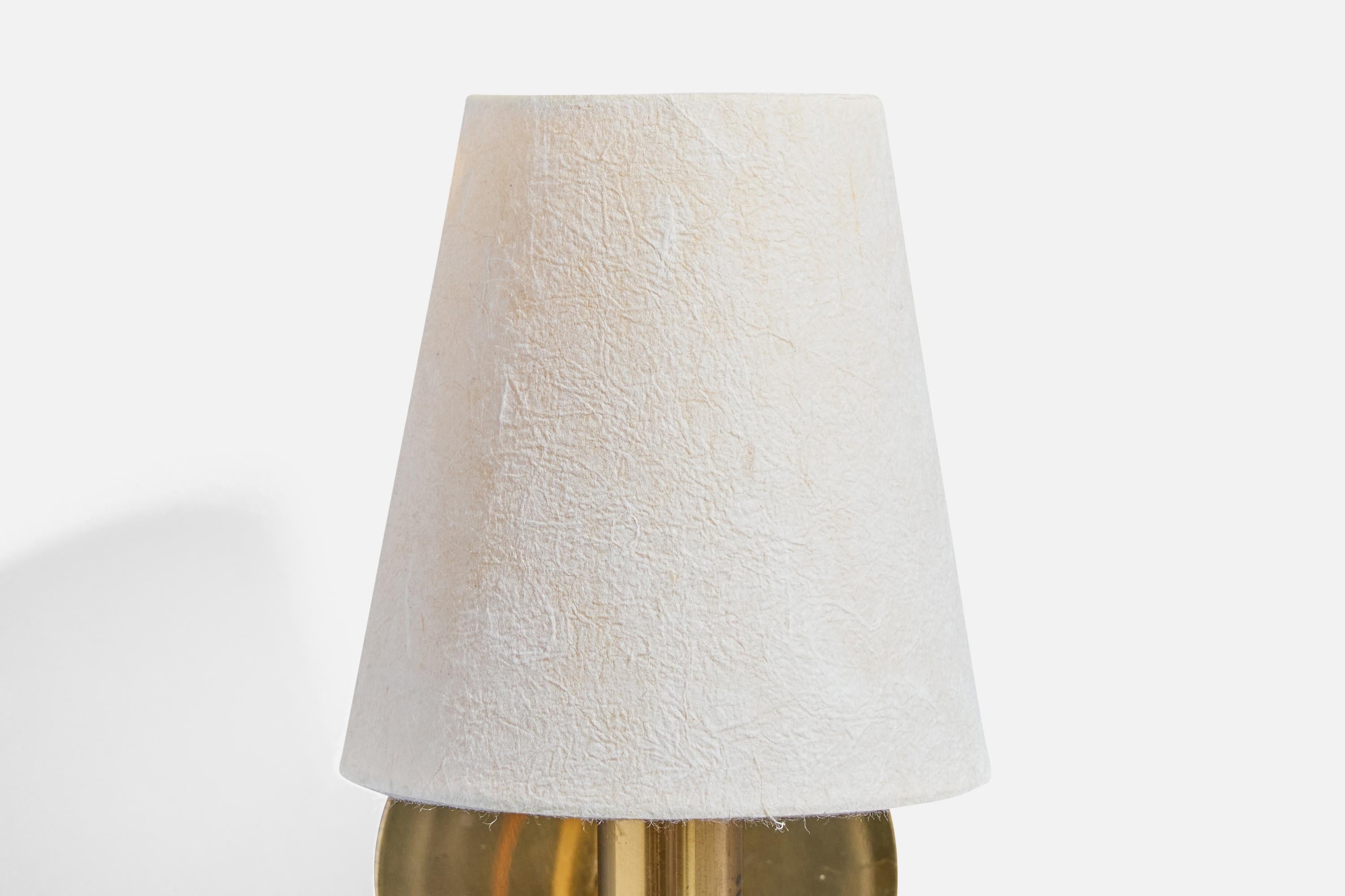 Svend Mejlstrøm, Apliques, Latón, Papel, Dinamarca, Años 50 en venta 2