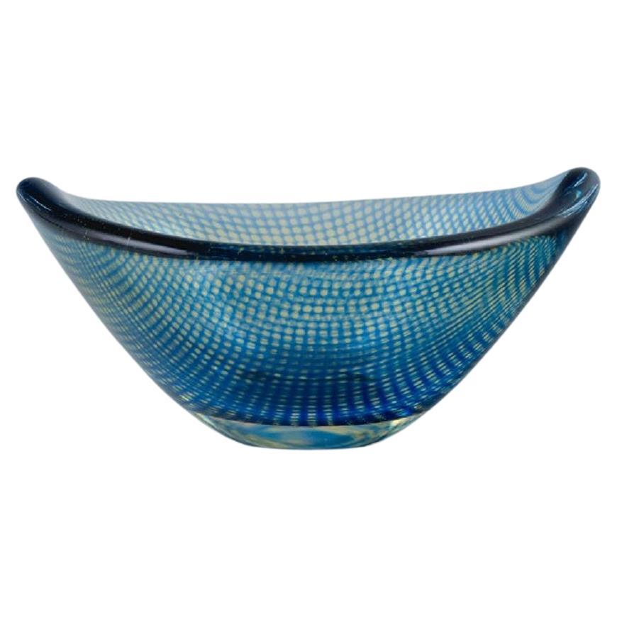 Svend Palmqvist '1906-1984' for Orrefors, "Kraka" Art Glass Bowl For Sale