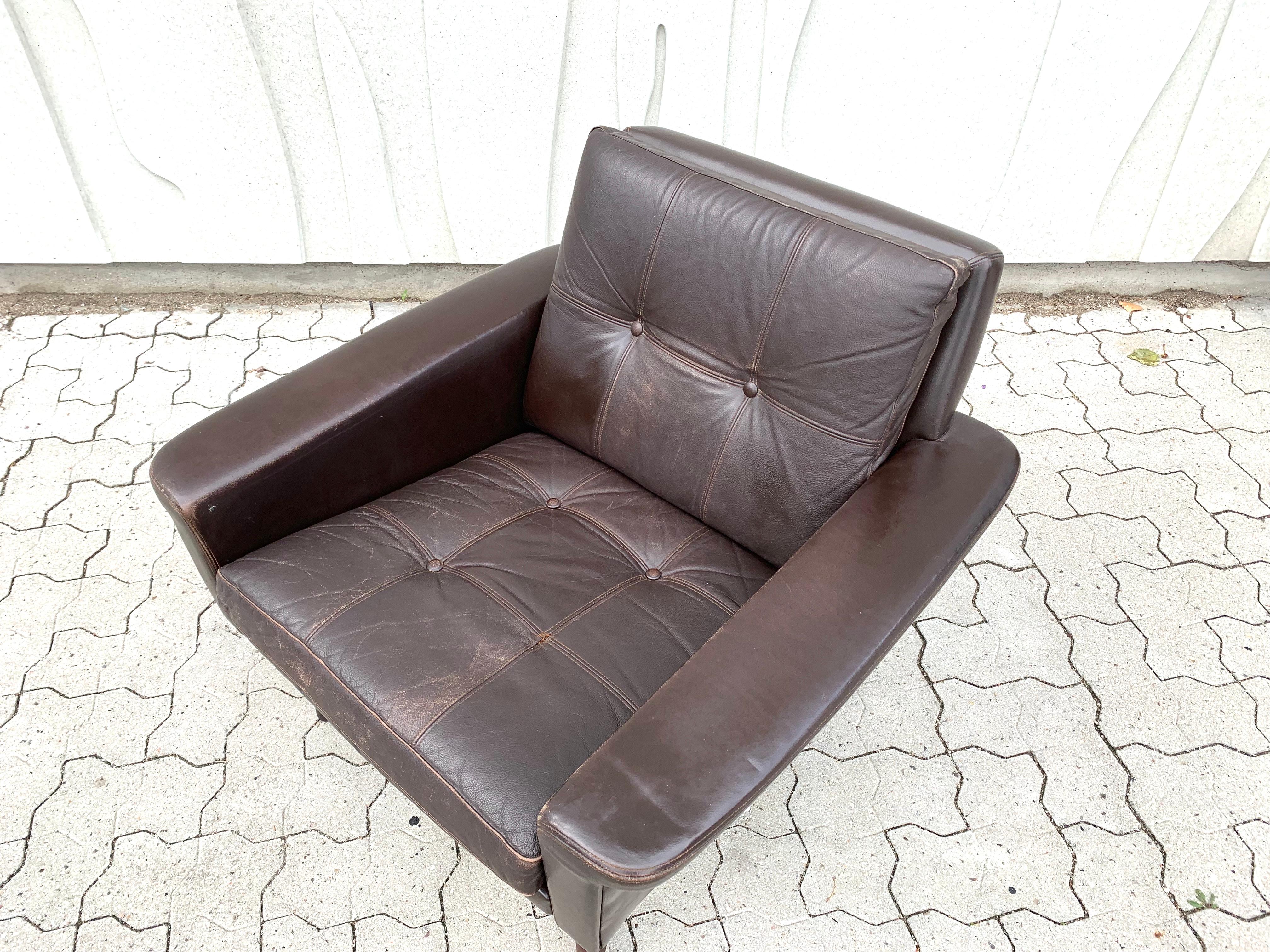 Danish Svend Skipper Lounge Chair