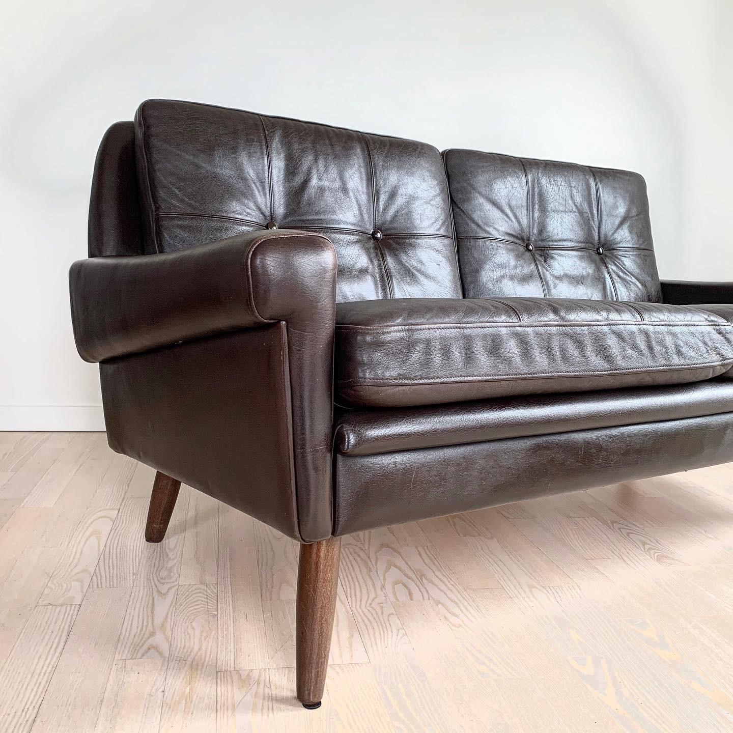 20th Century Svend Skipper Lounge Sofa, Denmark, 1960s