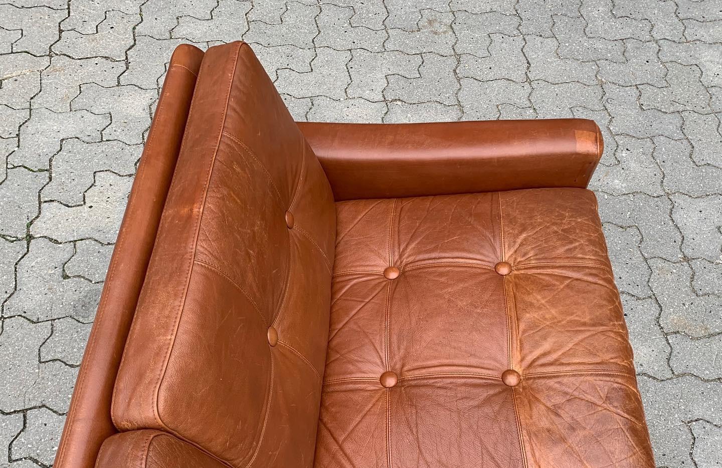 Leather Svend Skipper Lounge Sofa
