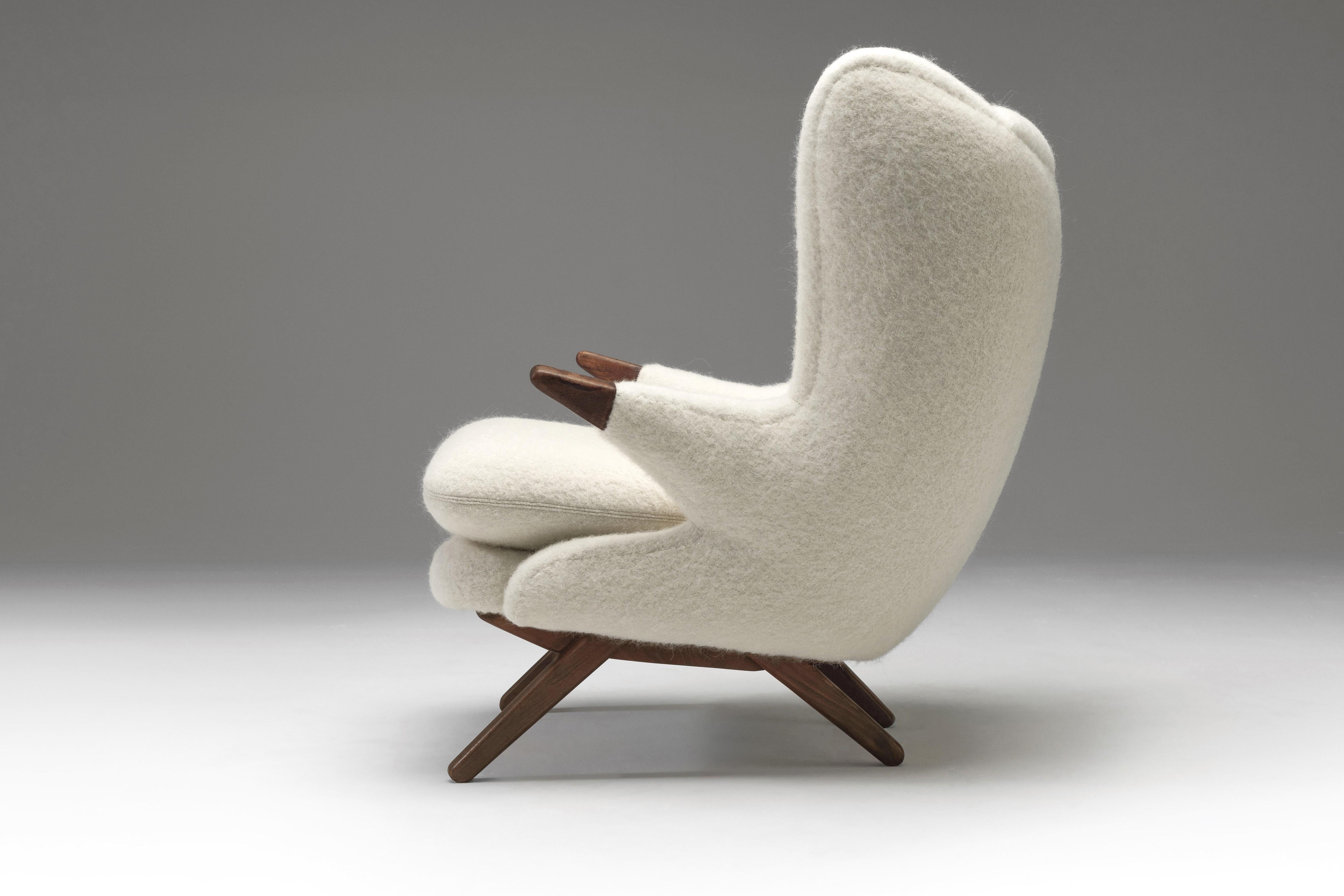 Svend Skipper “Model 91” Lounge Chair, Denmark 1960s 2