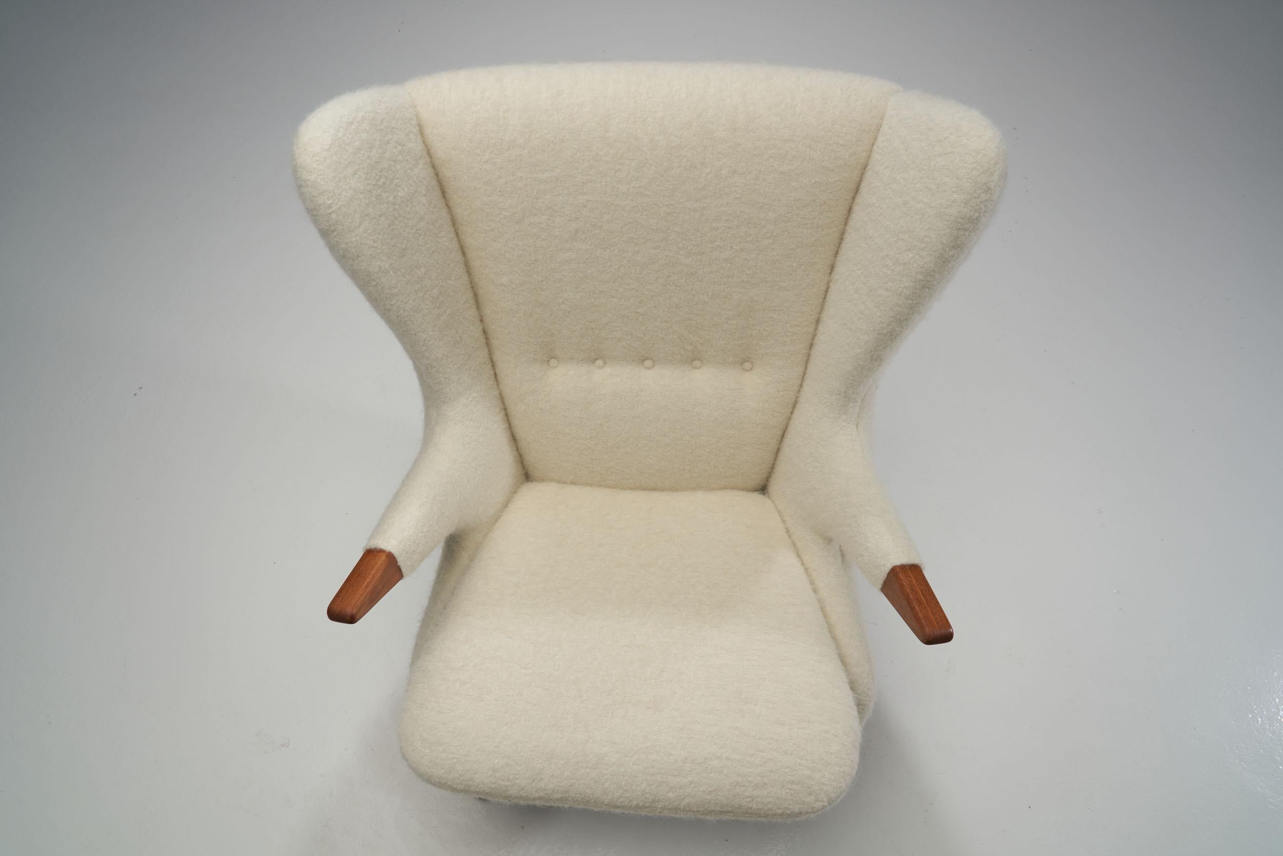 Svend Skipper “Model 91” Lounge Chair for Skippers Møbler, Denmark 1960s For Sale 2