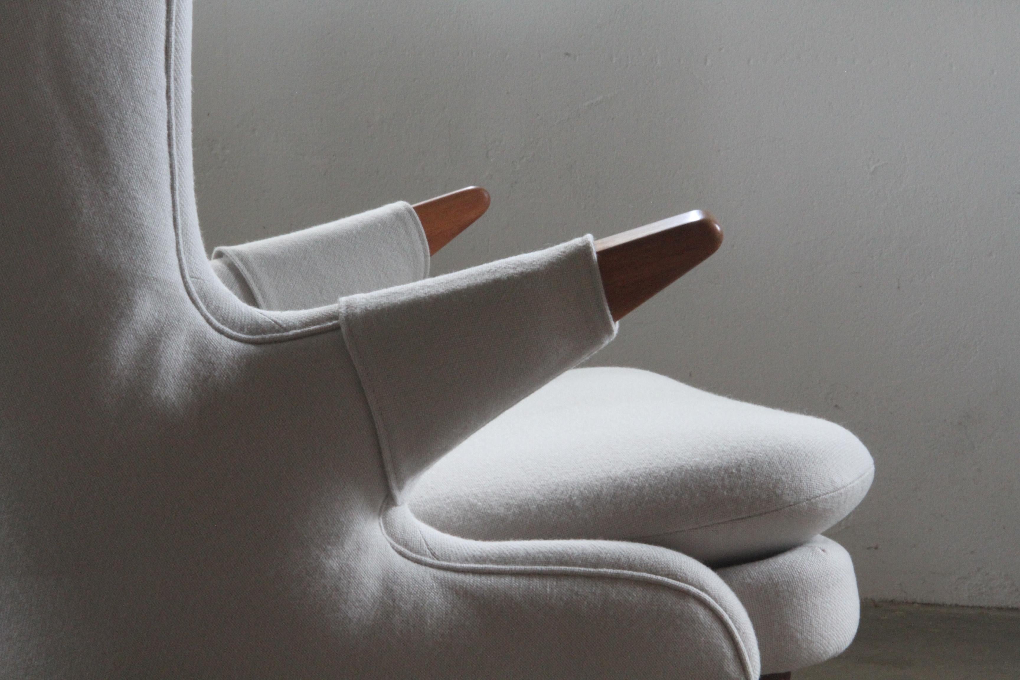 Chaise longue Svend Skipper Model 91 pour Skippers Møbler, Danemark années 1960 Excellent état - En vente à Store Heddinge, DK