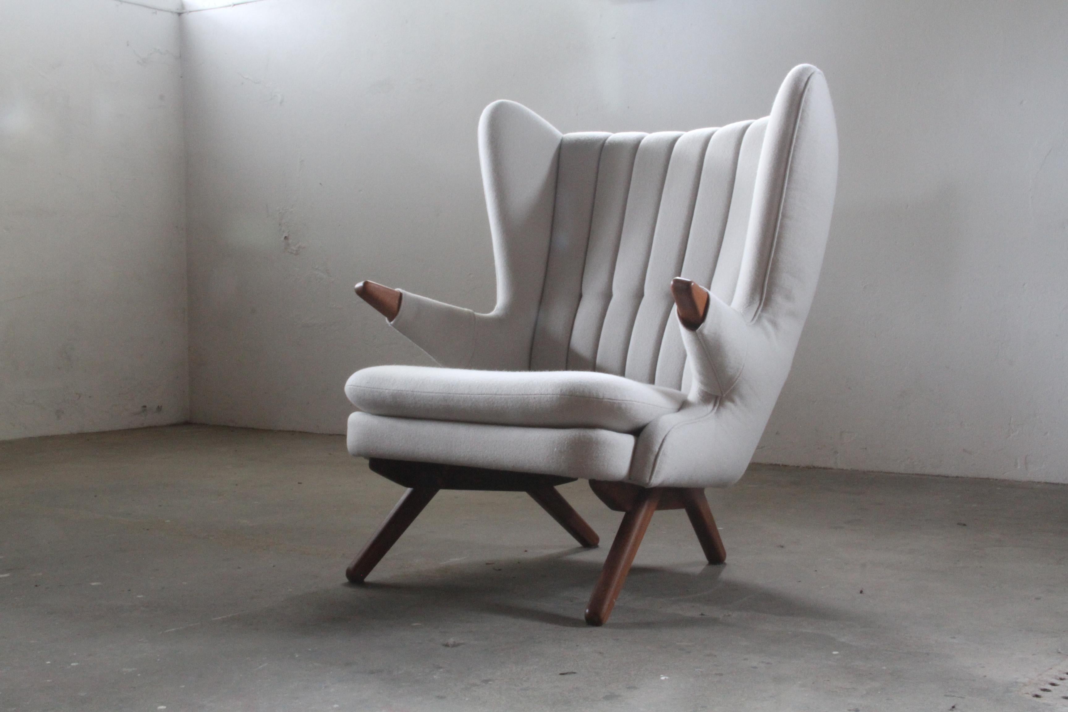 Chaise longue Svend Skipper Model 91 pour Skippers Møbler, Danemark années 1960 en vente 1