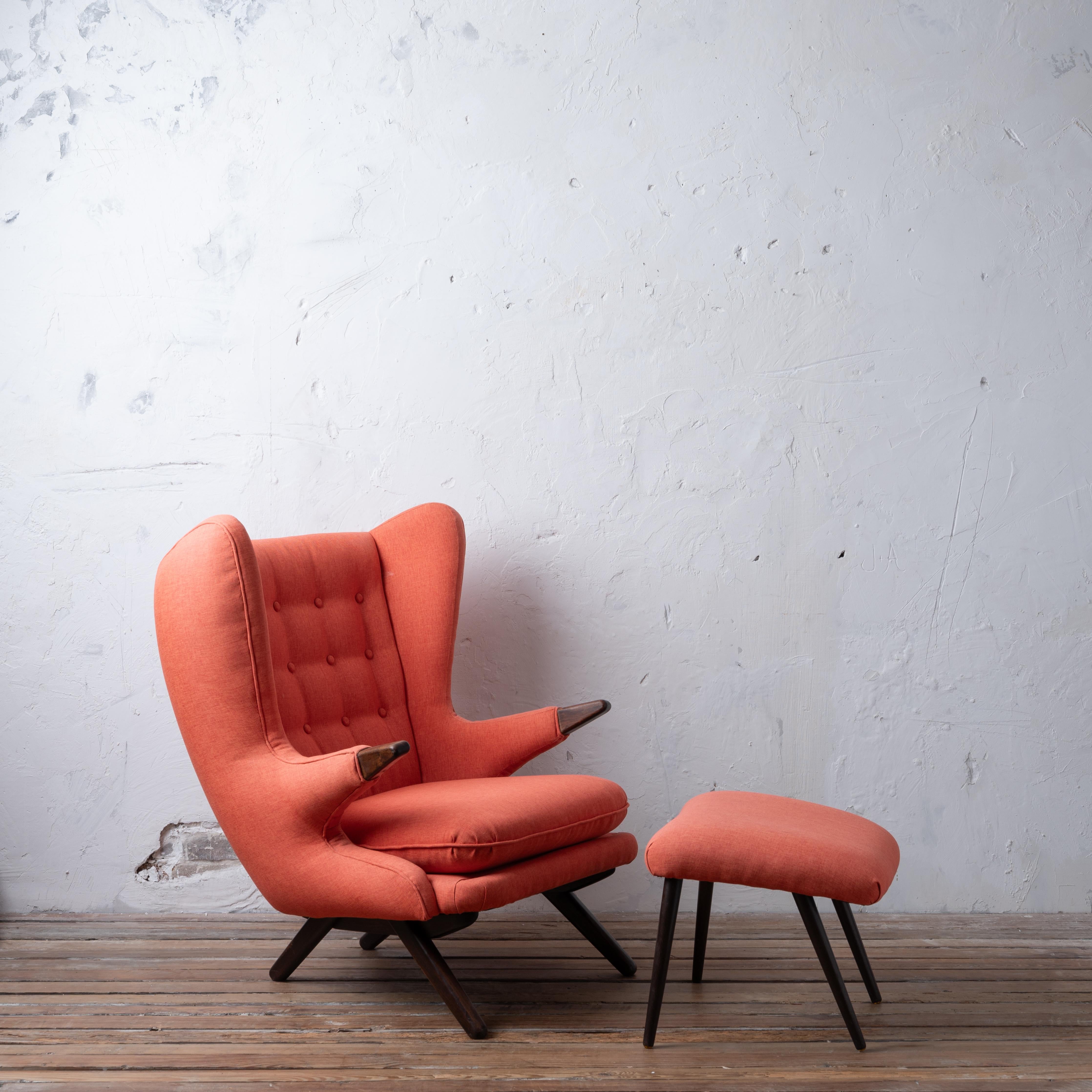 Chaise et pouf Svend Skipper modèle 91 en vente 9