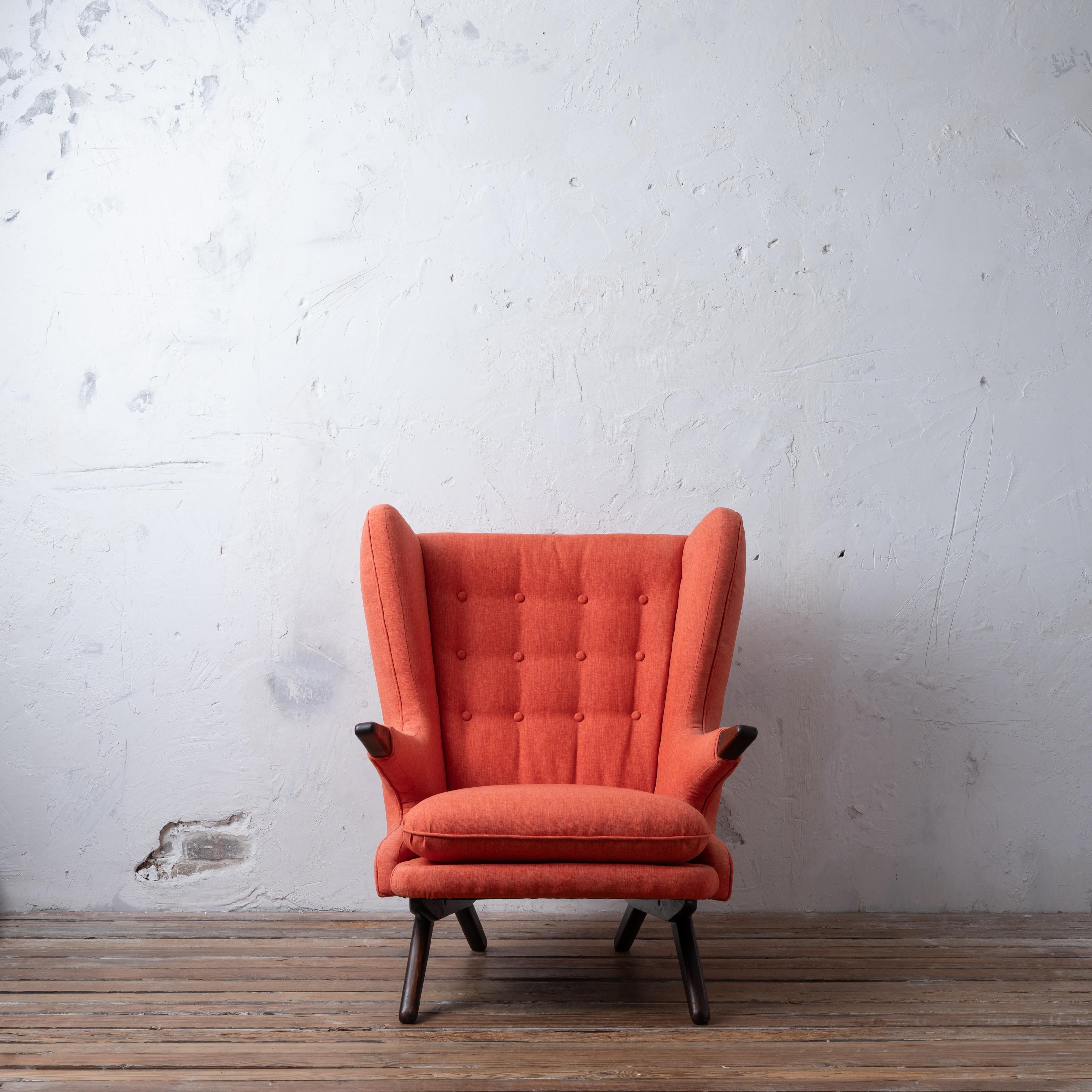 Tissu Chaise et pouf Svend Skipper modèle 91 en vente