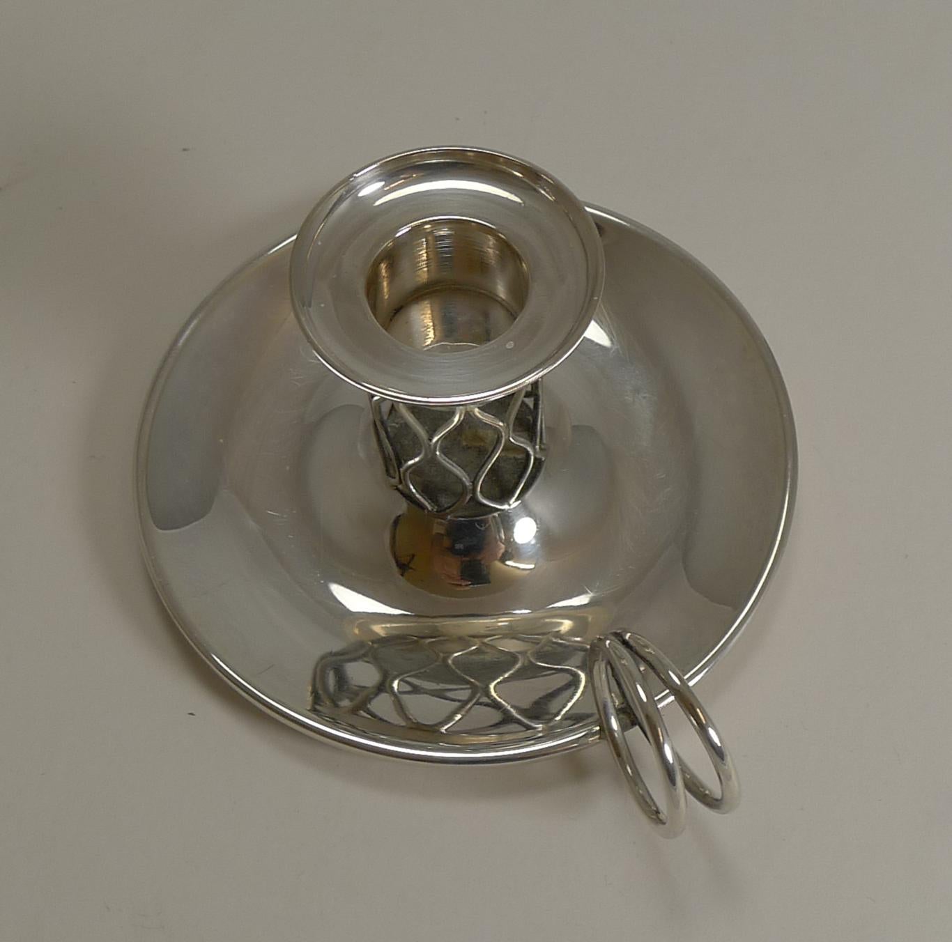 A highly sought-after and collectible piece of vintage Danish sterling silver by the wonderful designer, Svend Weihrauch (1899-1962) and created at F. Hingelberg in Aarhus, Denmark; this piece was designed in 1946.

From 1928 to 1956, the