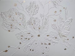 MURMURE DE LA TERRE- Bas-relief sur papier