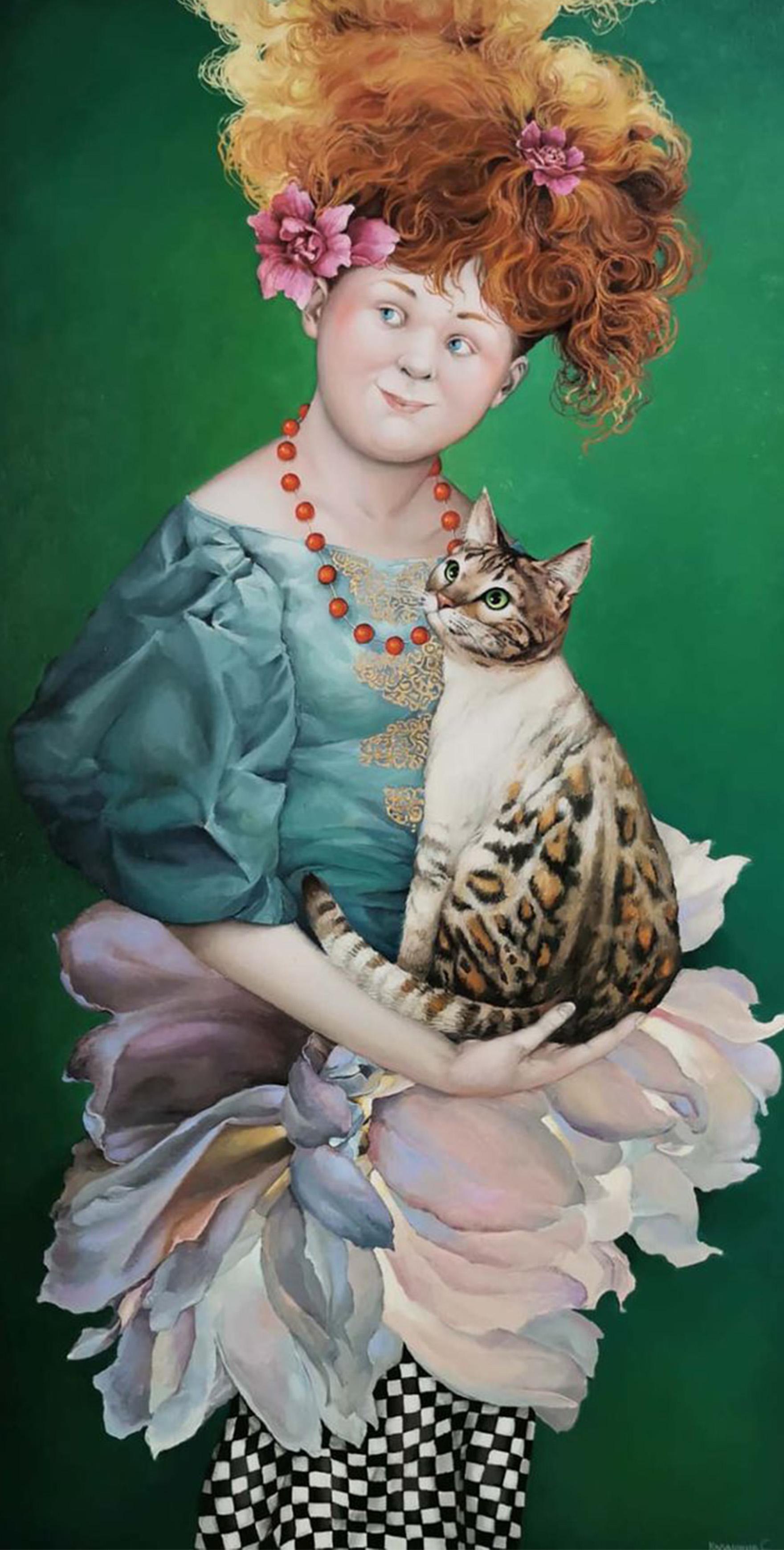 Mari - Painting by Svetlana Kalachnik