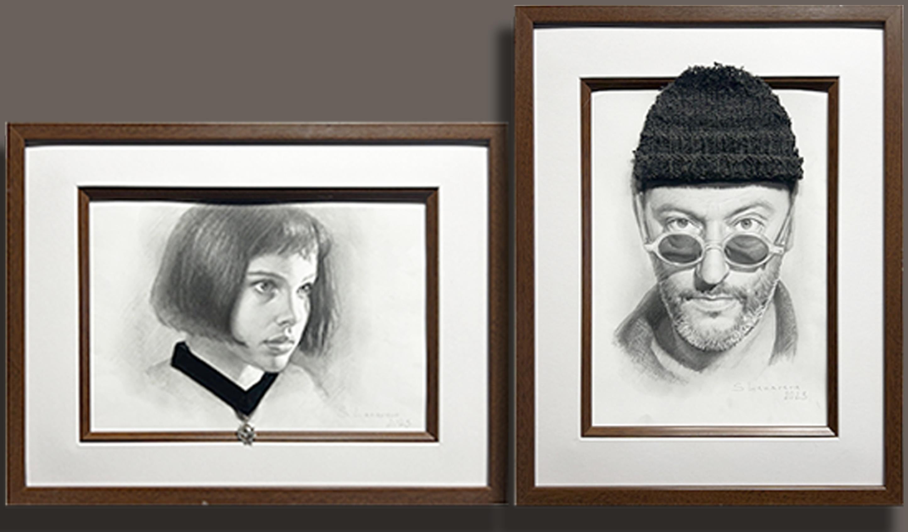 Svetlana Lazareva Portrait Painting - "L & M"