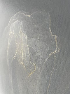 AWAKENING INK ACRYLIC PAINTING BY SVETLANA MARTIN