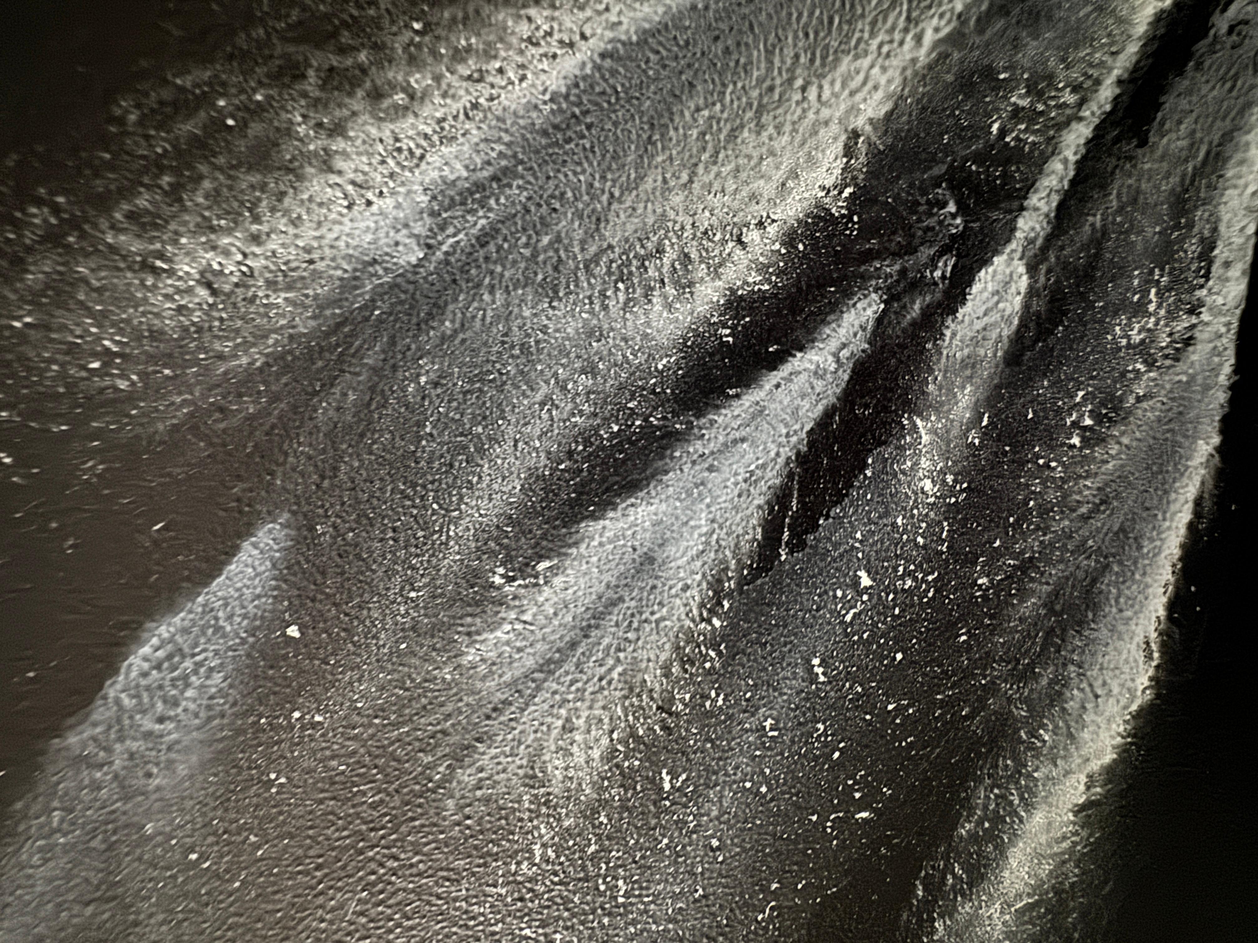 SOGNI-I - Abstract Painting Nero di Svetlana Martin