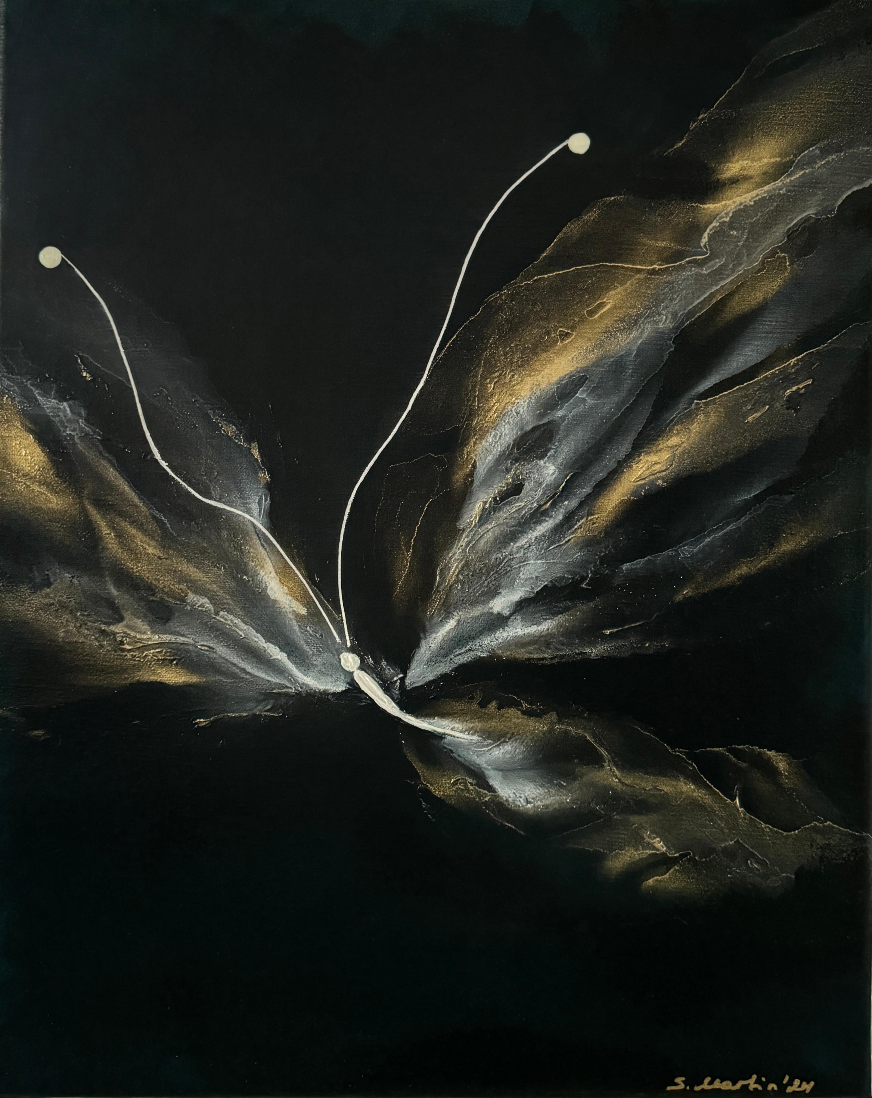 Svetlana Martin Abstract Painting – JOY-I