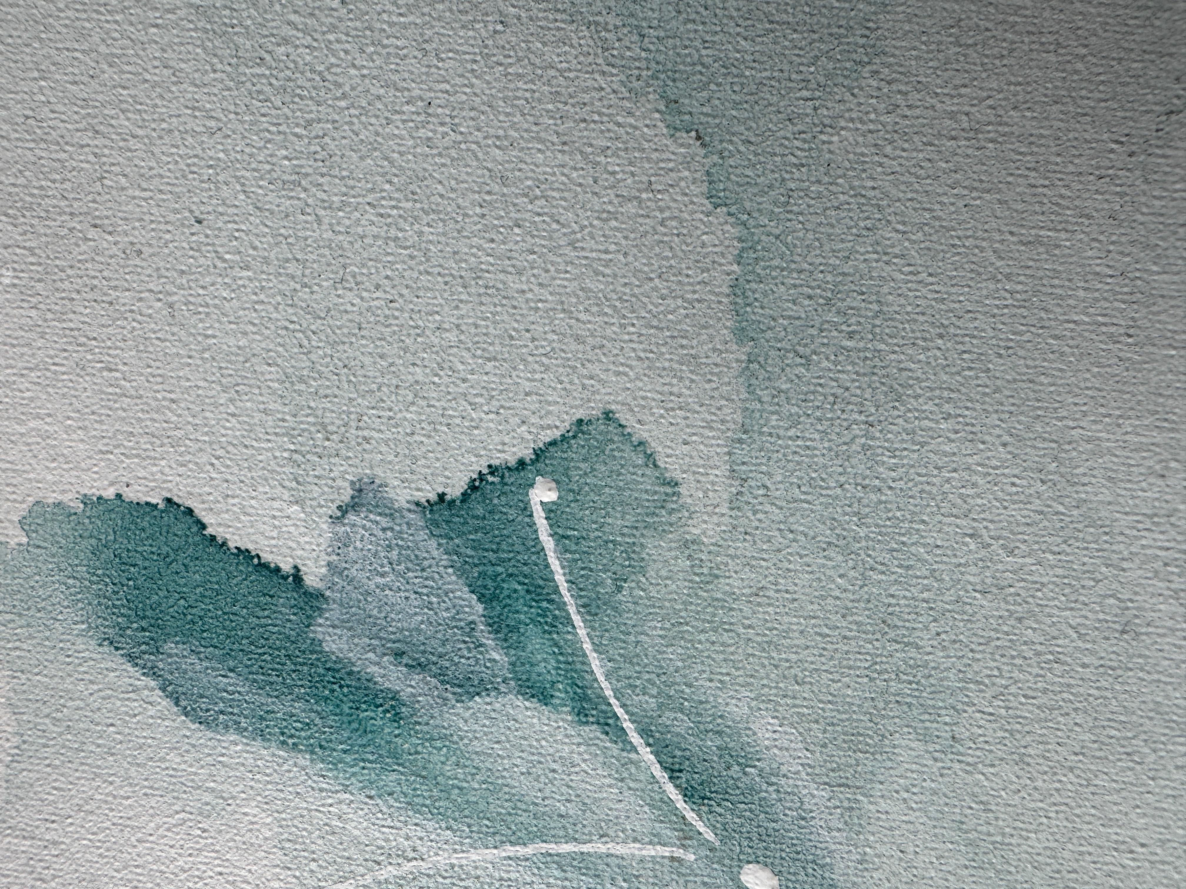 SERENITÀ - Abstract Painting Blu di Svetlana Martin