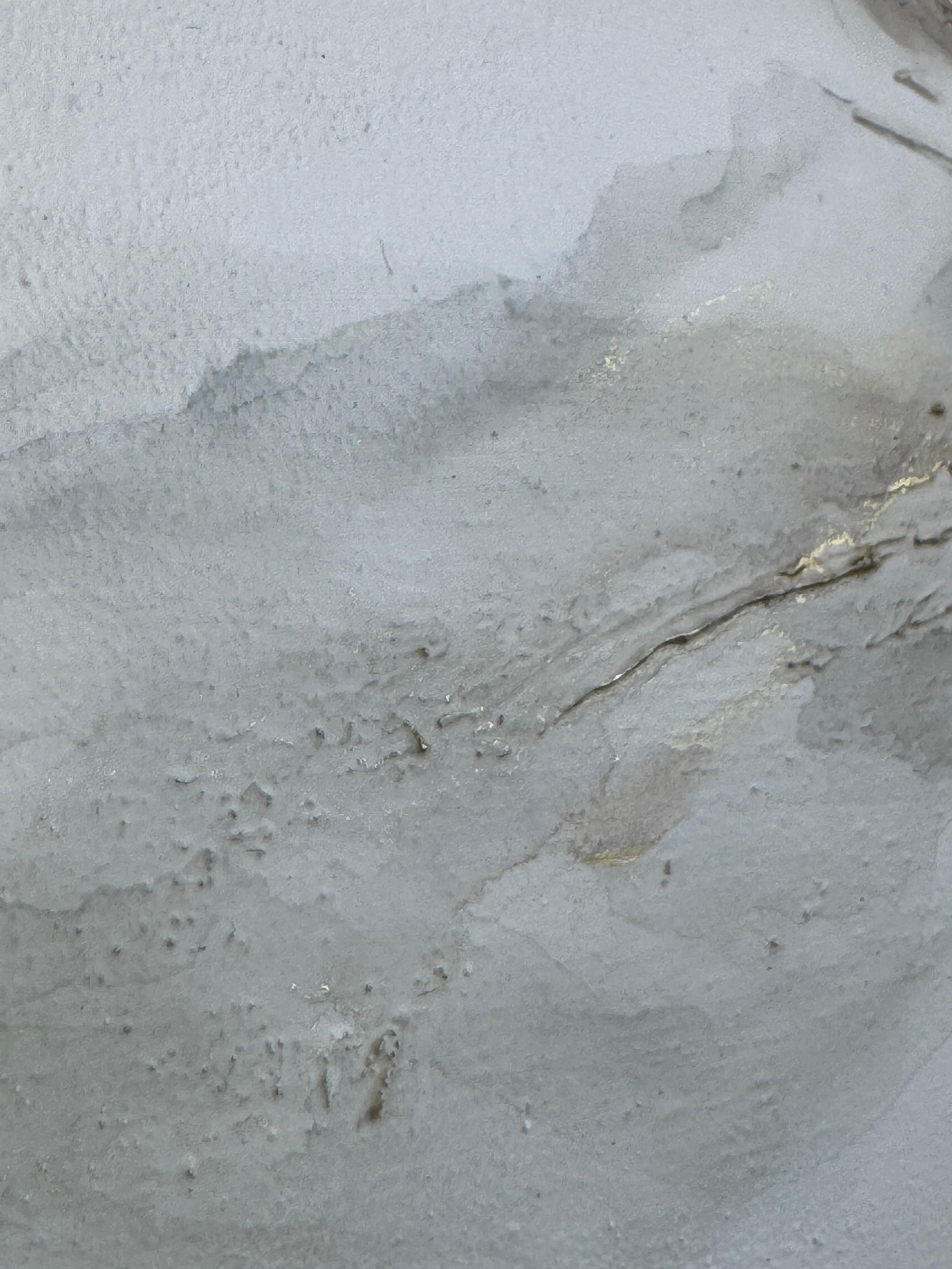 Questi dipinti immergono lo spettatore in un mondo sereno e delicato, dove le tonalità morbide si fondono perfettamente con gli elementi strutturati. Le forme sottili e le tonalità delicate invitano a un senso di tranquillità, creando un'atmosfera