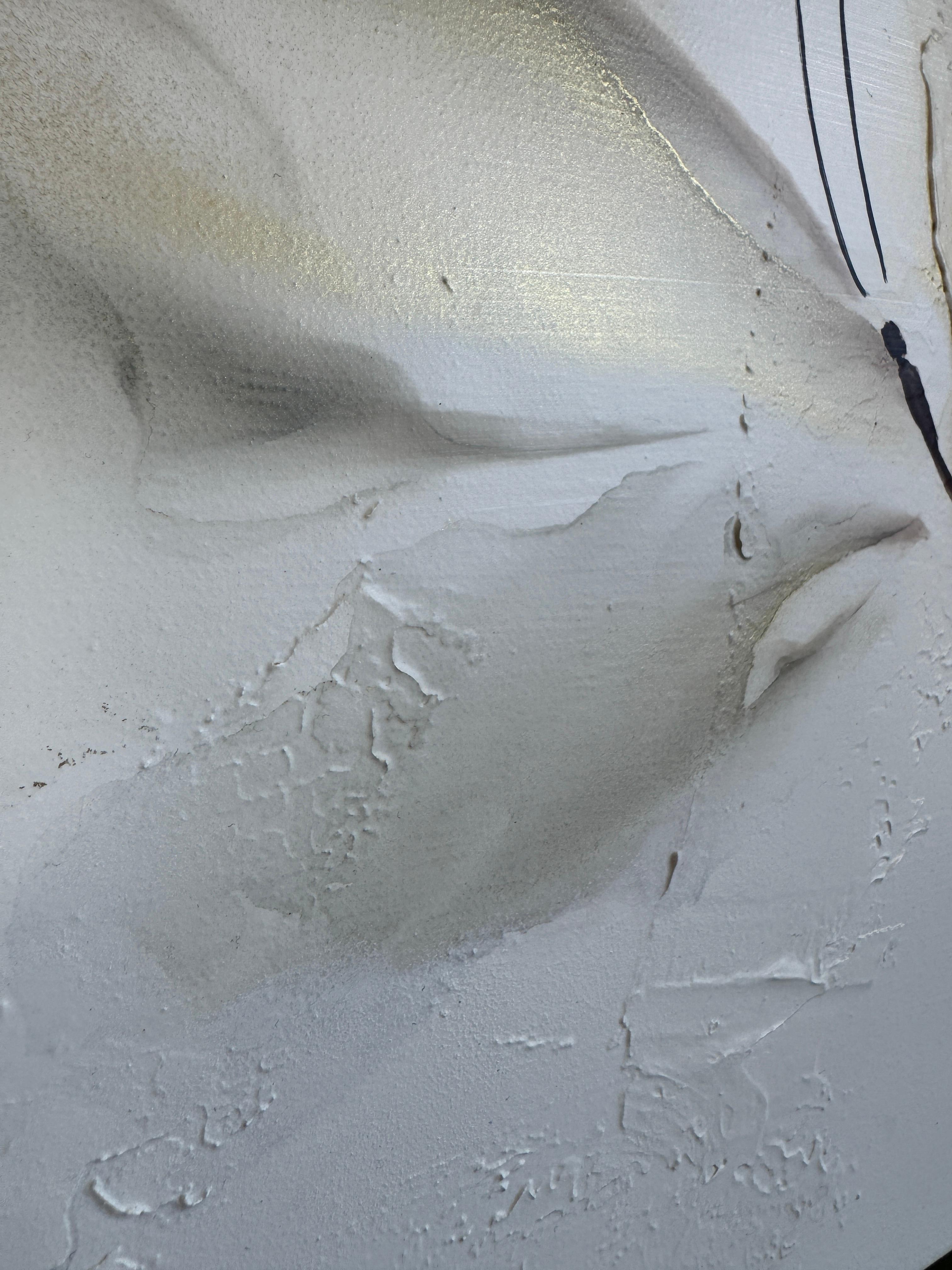 SERENITY-III (Grau), Abstract Painting, von Svetlana Martin