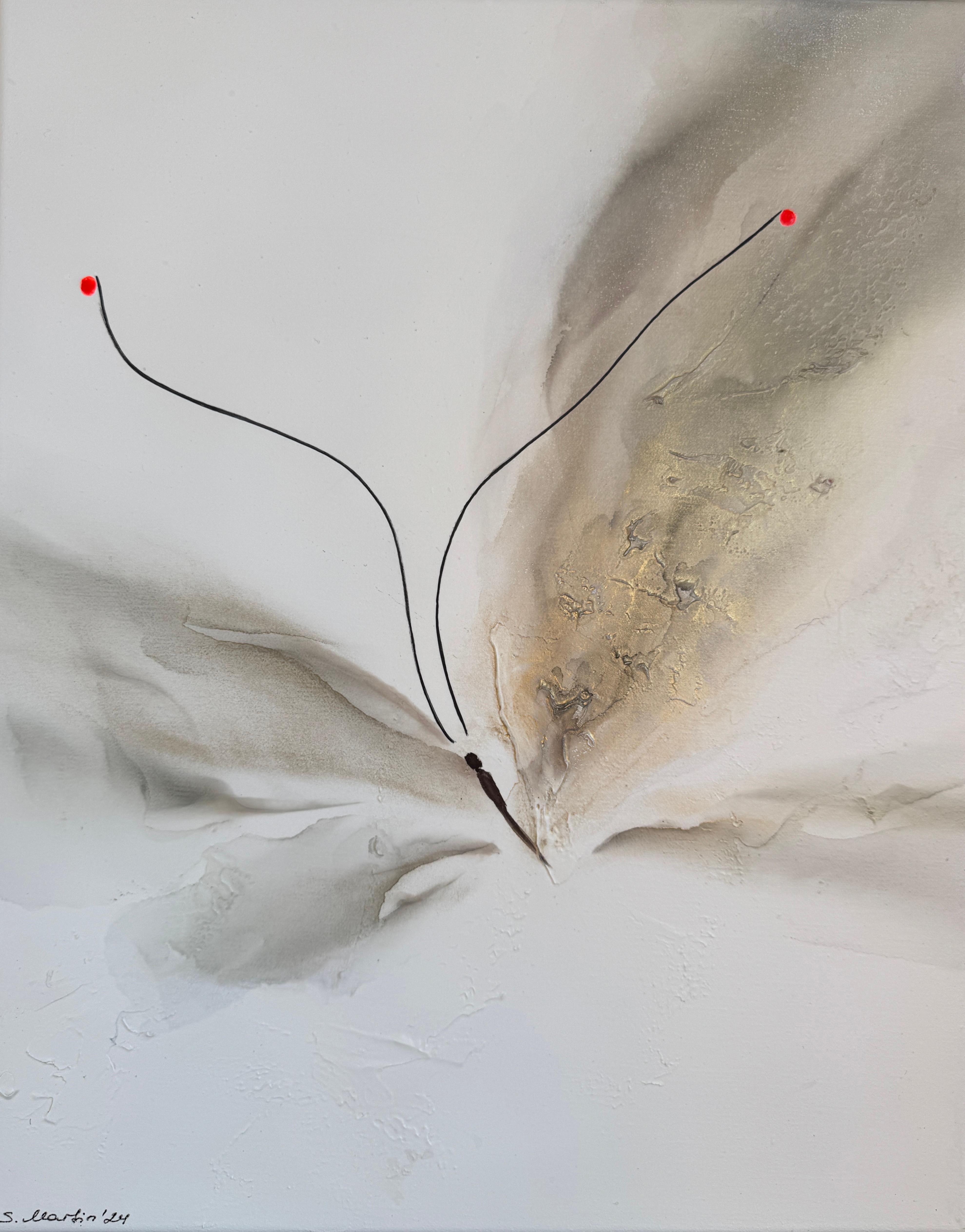Svetlana Martin Abstract Painting – SERENITY-III