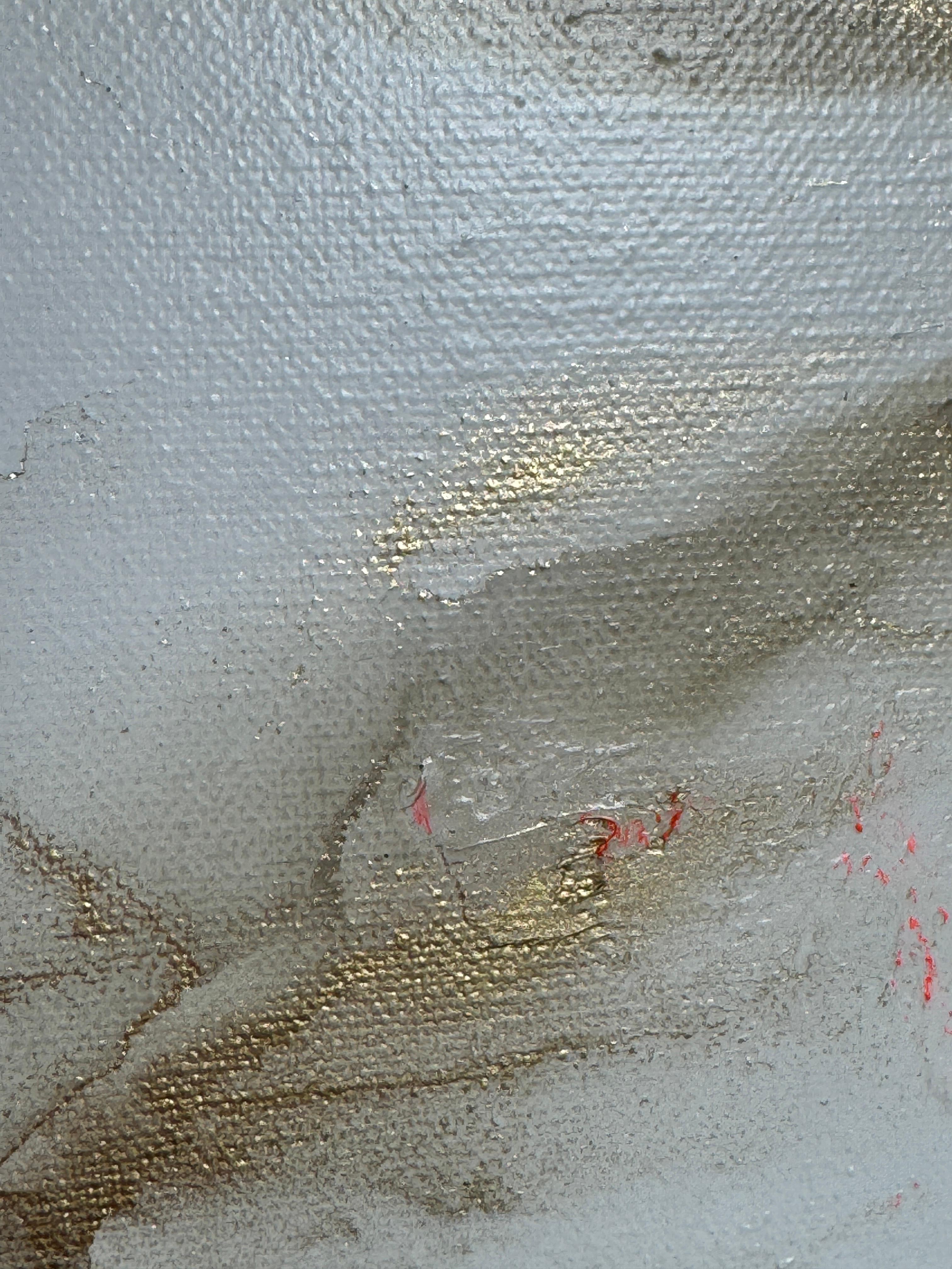 SERENITY-V (Grau), Abstract Painting, von Svetlana Martin
