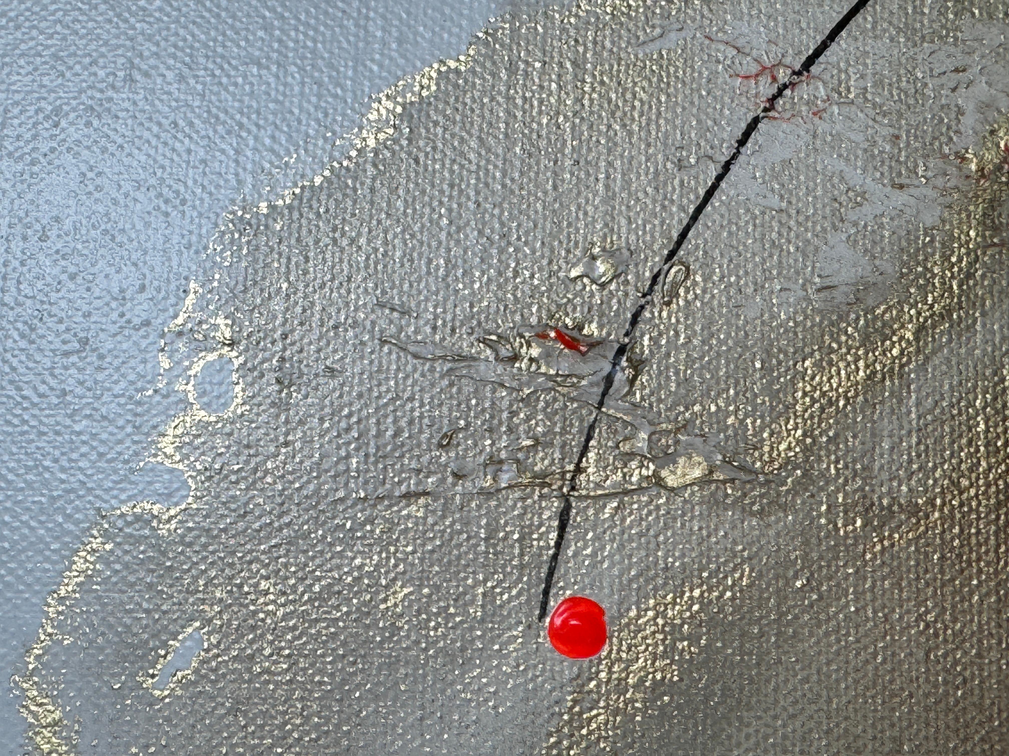 SERENITÀ-VI - Painting Astratto di Svetlana Martin