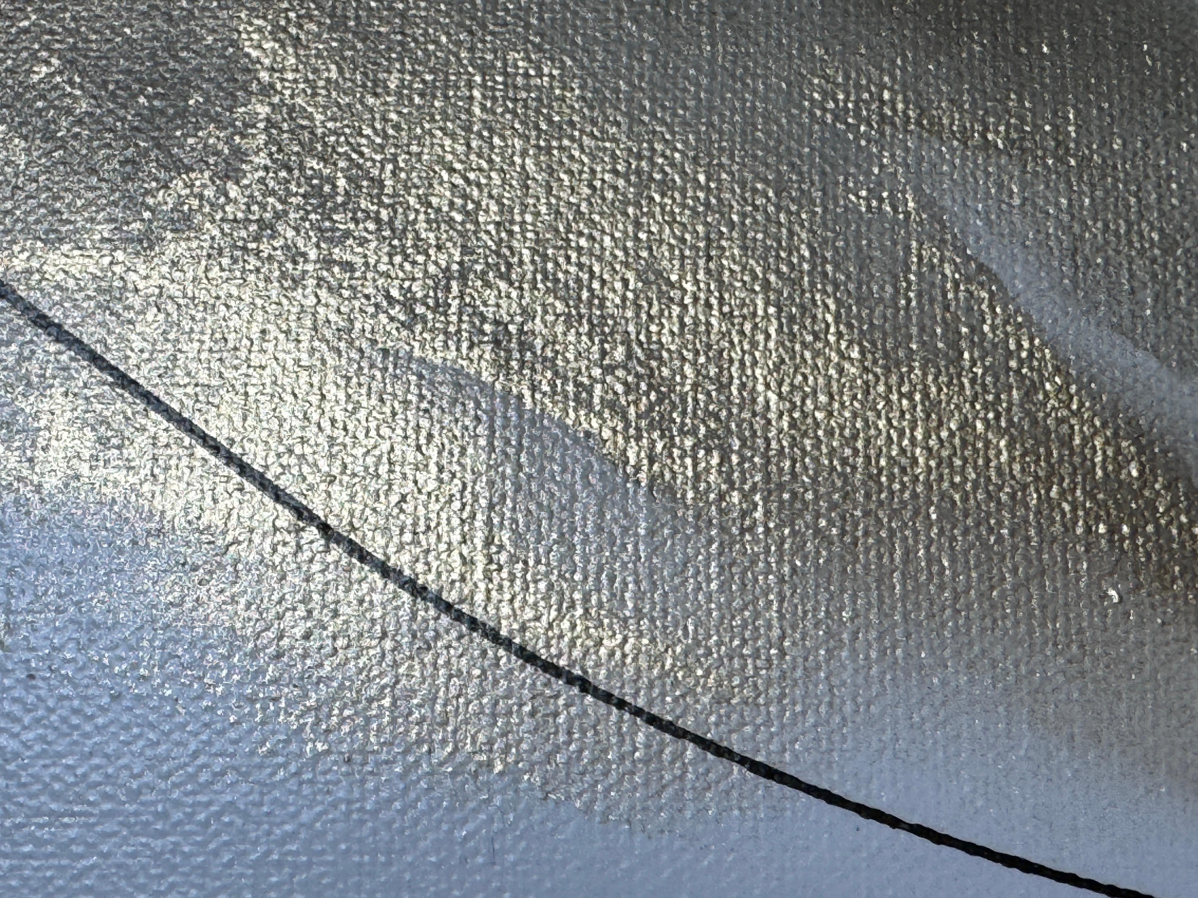 SERENITÀ-VI - Abstract Painting Grigio di Svetlana Martin