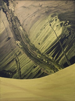 Schwarzes Gold Abstraktion