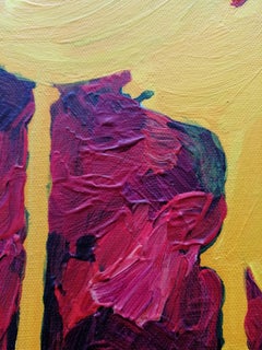 Papillon bleu sur une fleur jaune